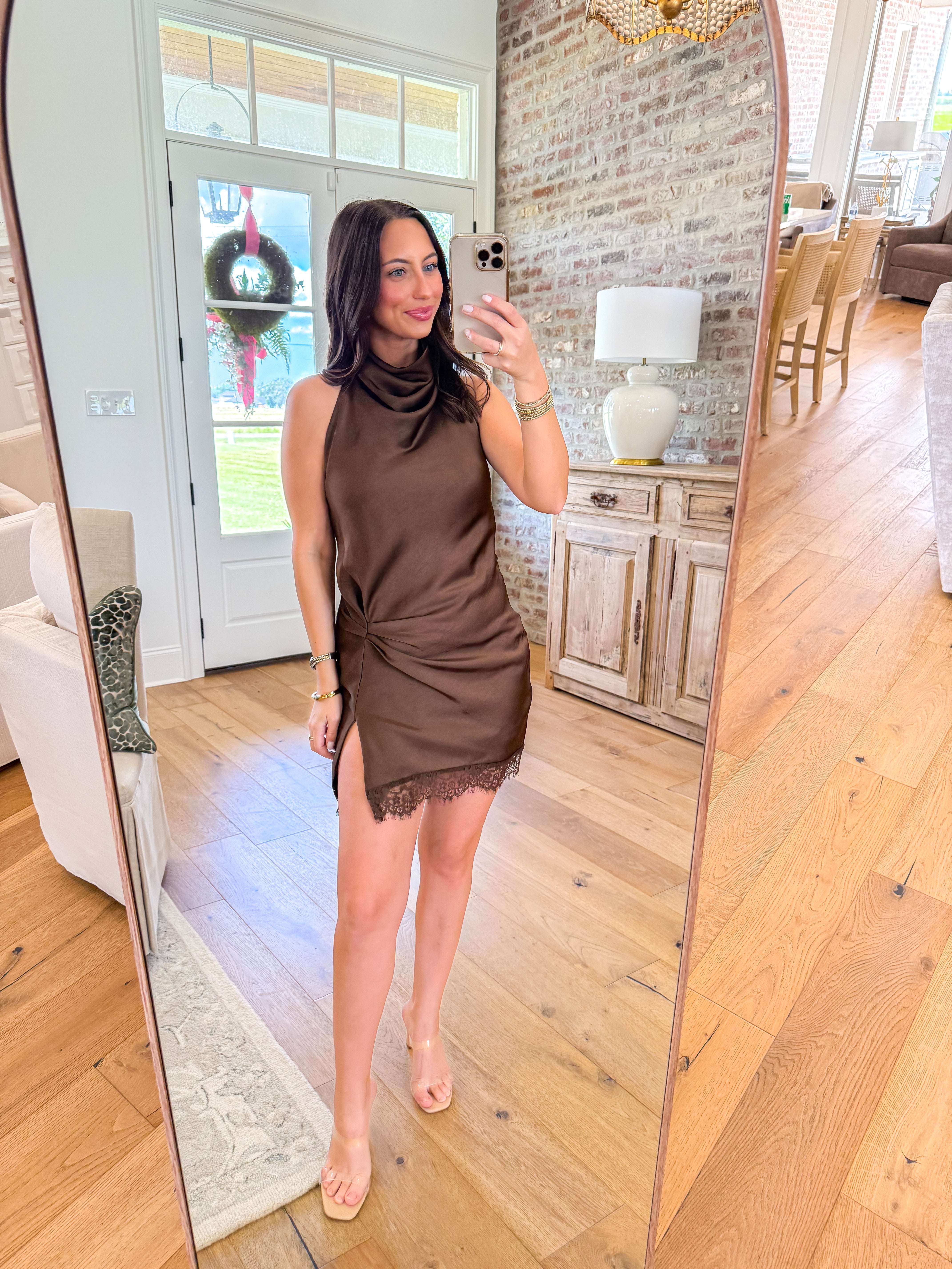 The Mocha Halter Mini