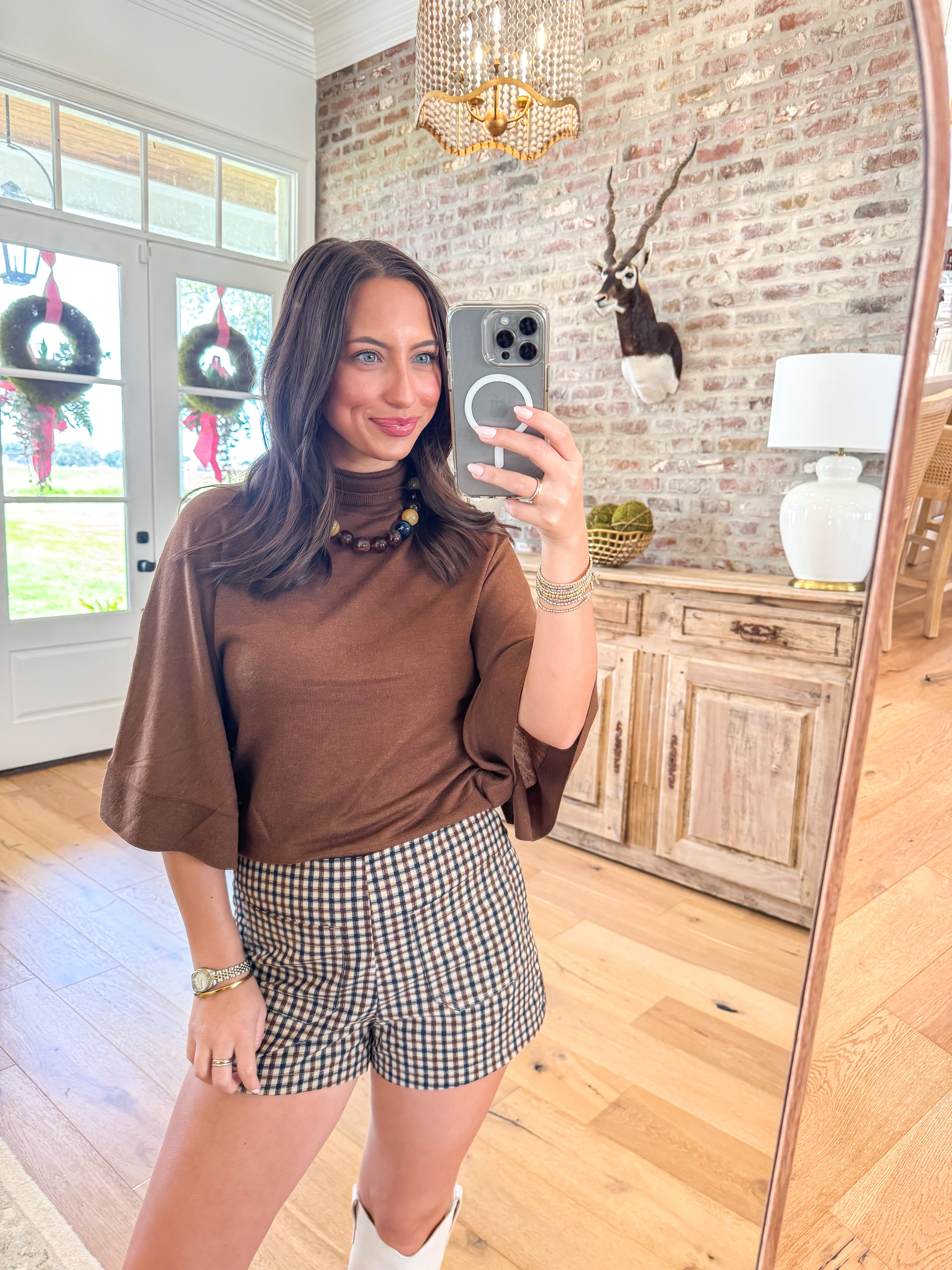 The Chocolate Batwing Turtleneck