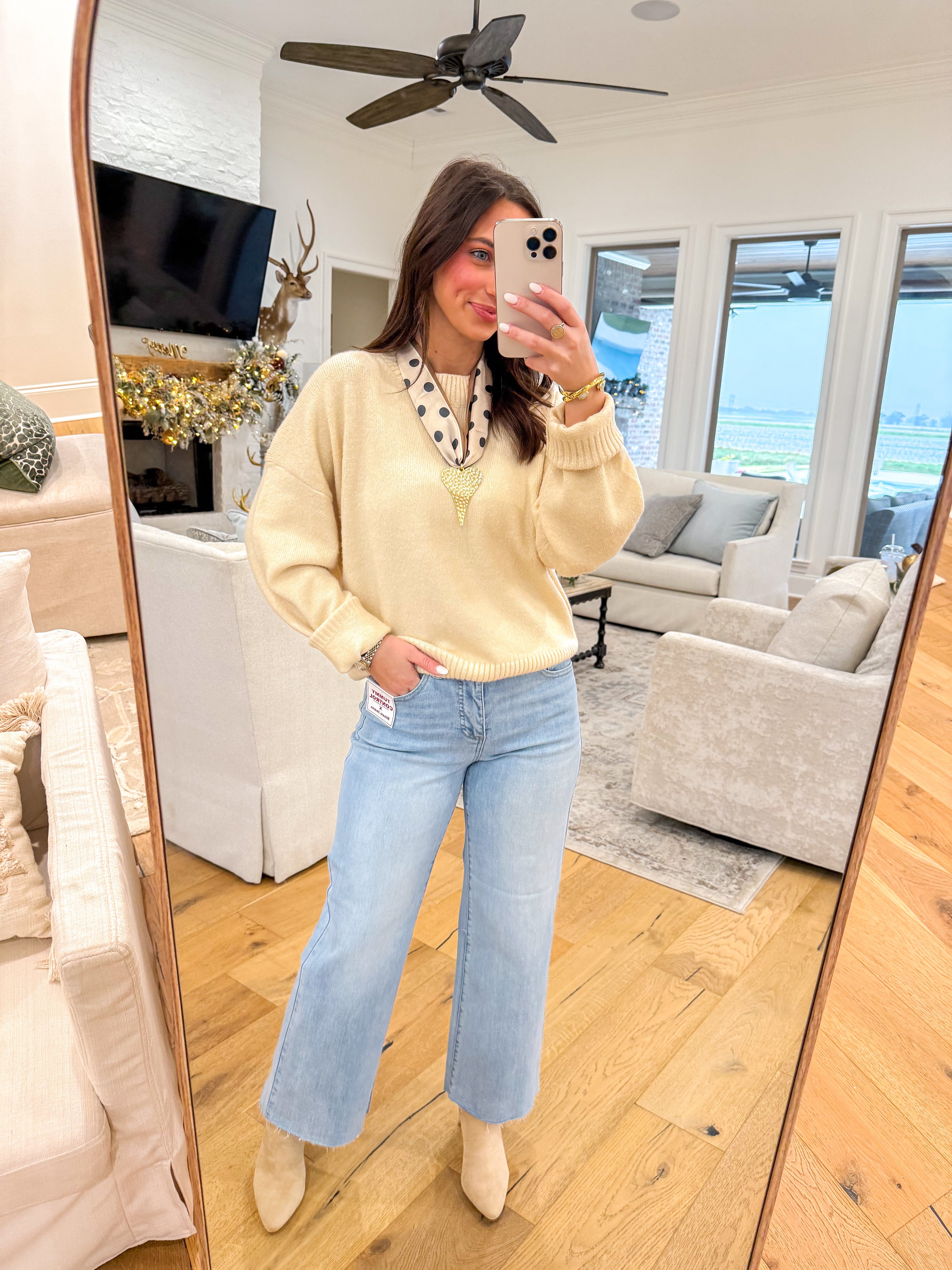 Everyday Essential Cream Sweater