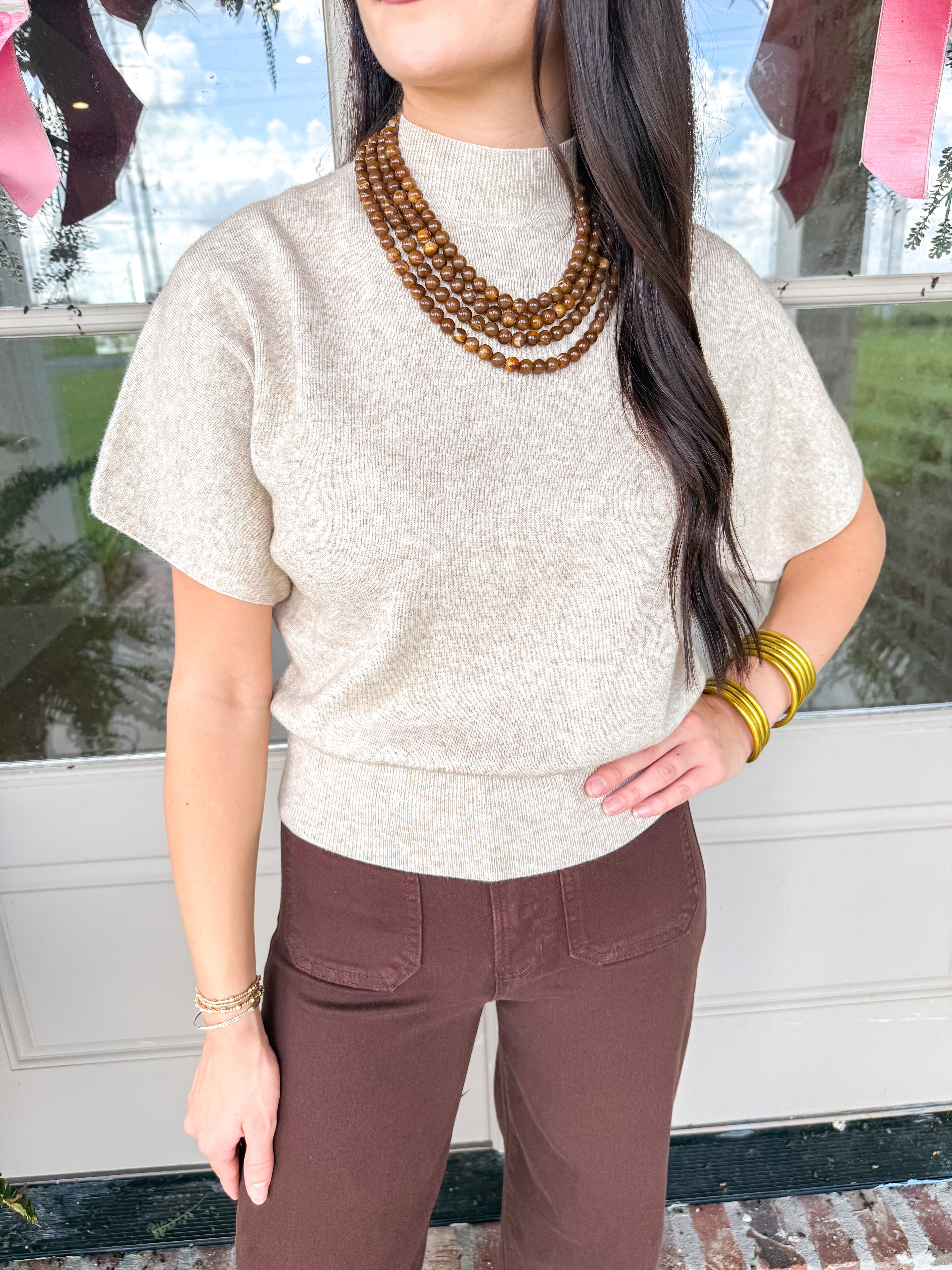 The Dolman Sweater Taupe