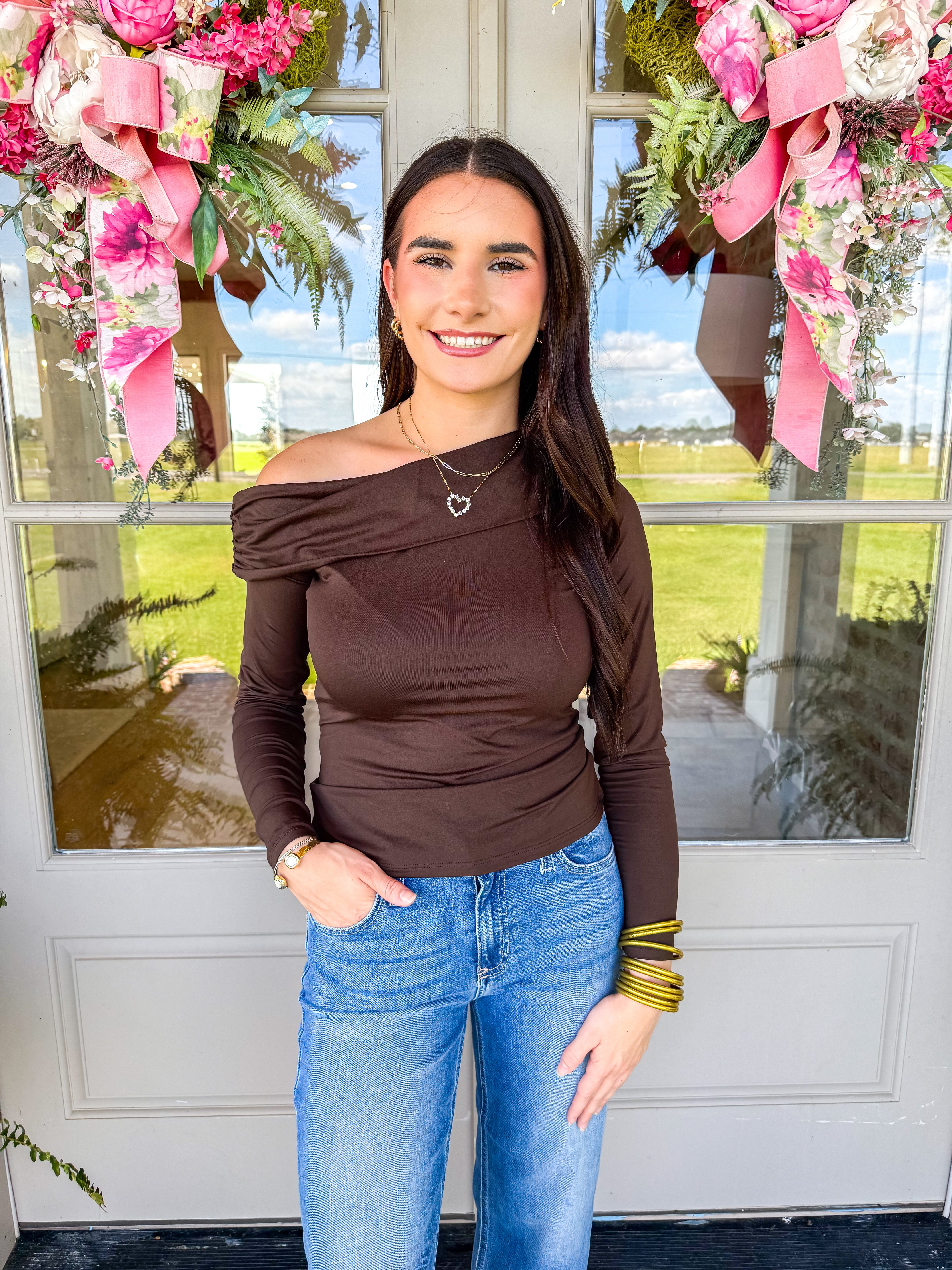 Ryder Knit Top Walnut