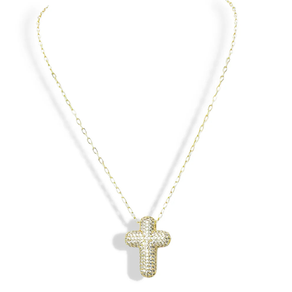 Faithful Glow Gold Necklace