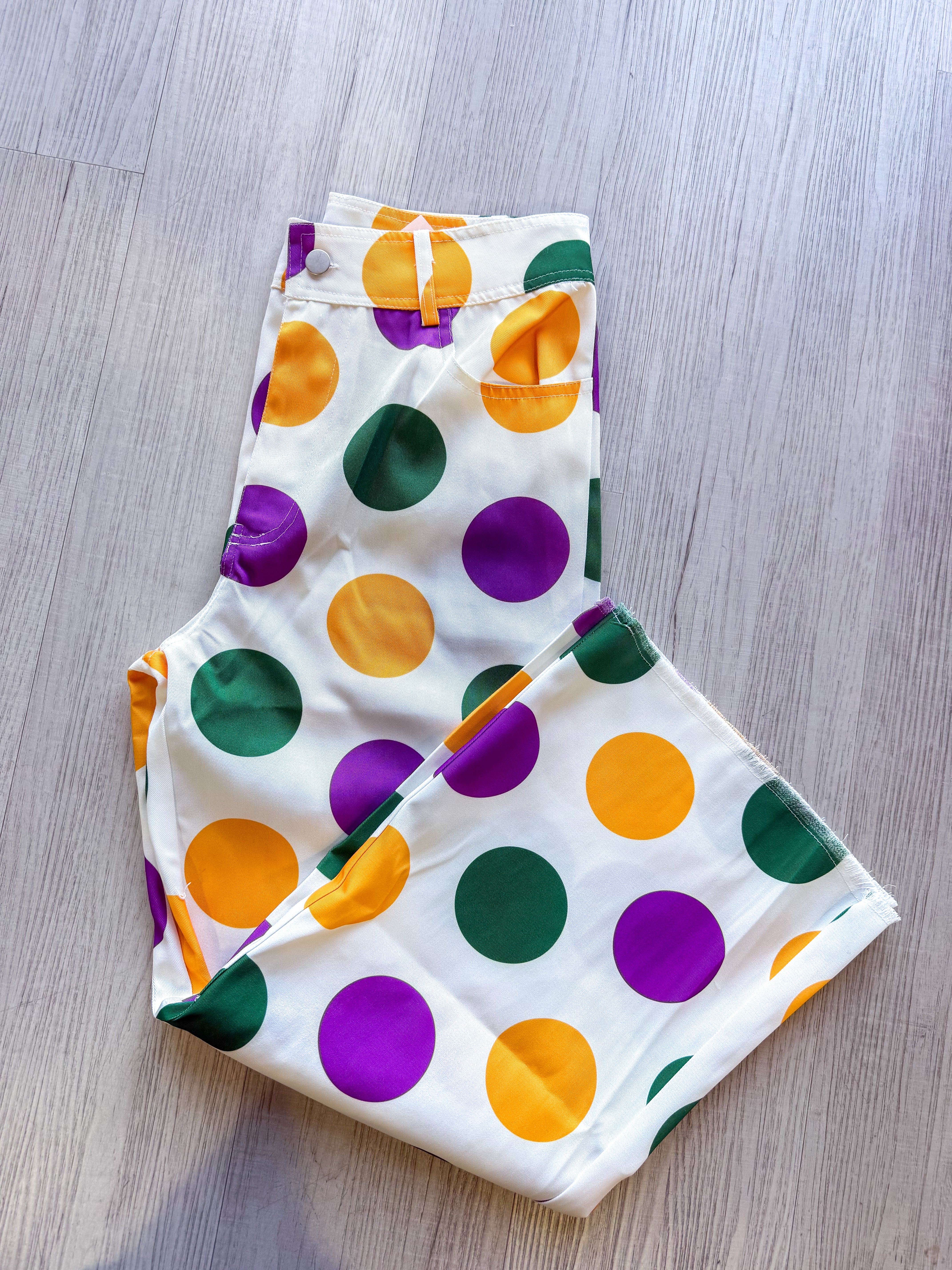 Ivory Polka Dot MG Pant