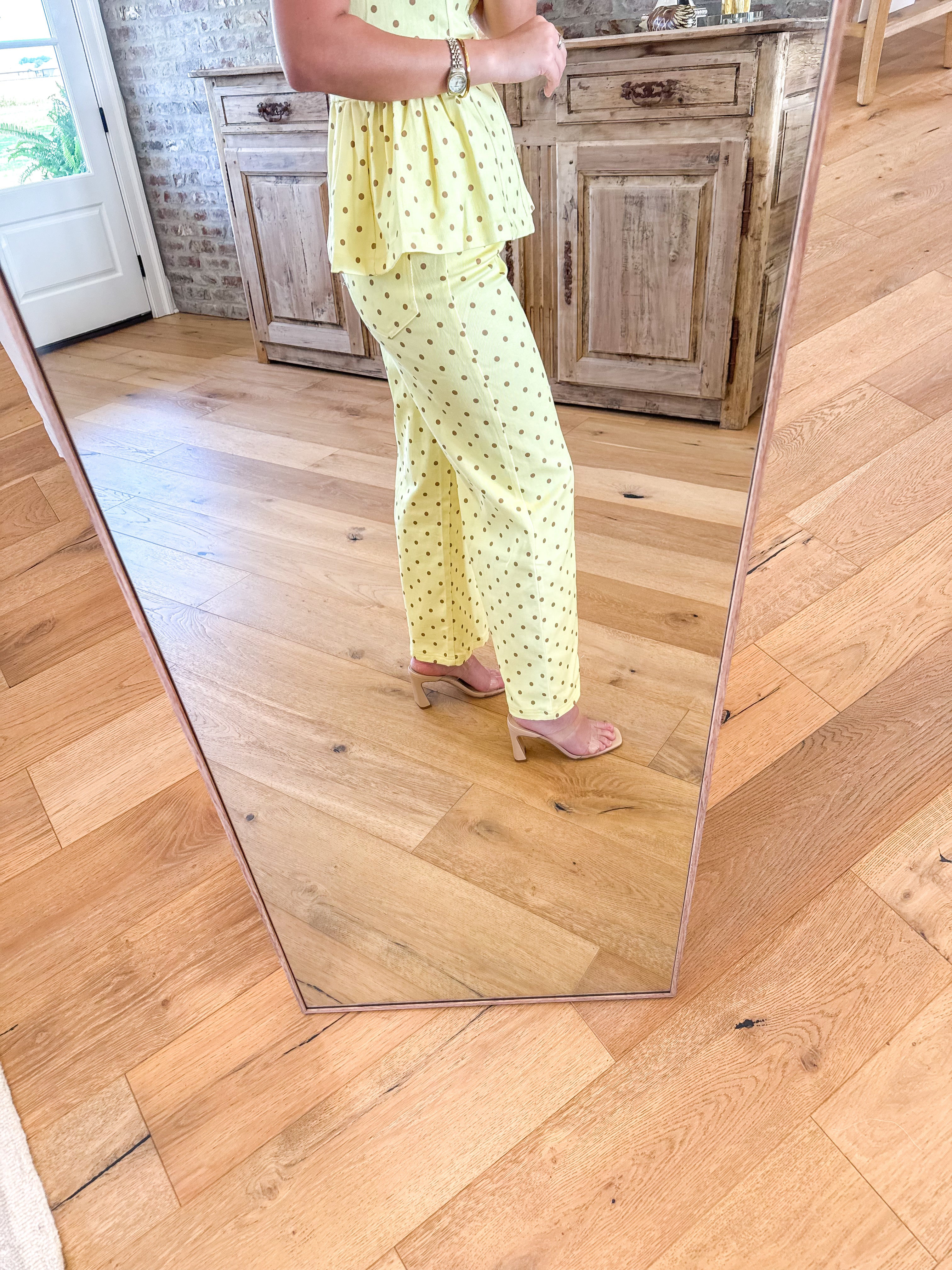 Sunshine Dot Straight Leg Jeans