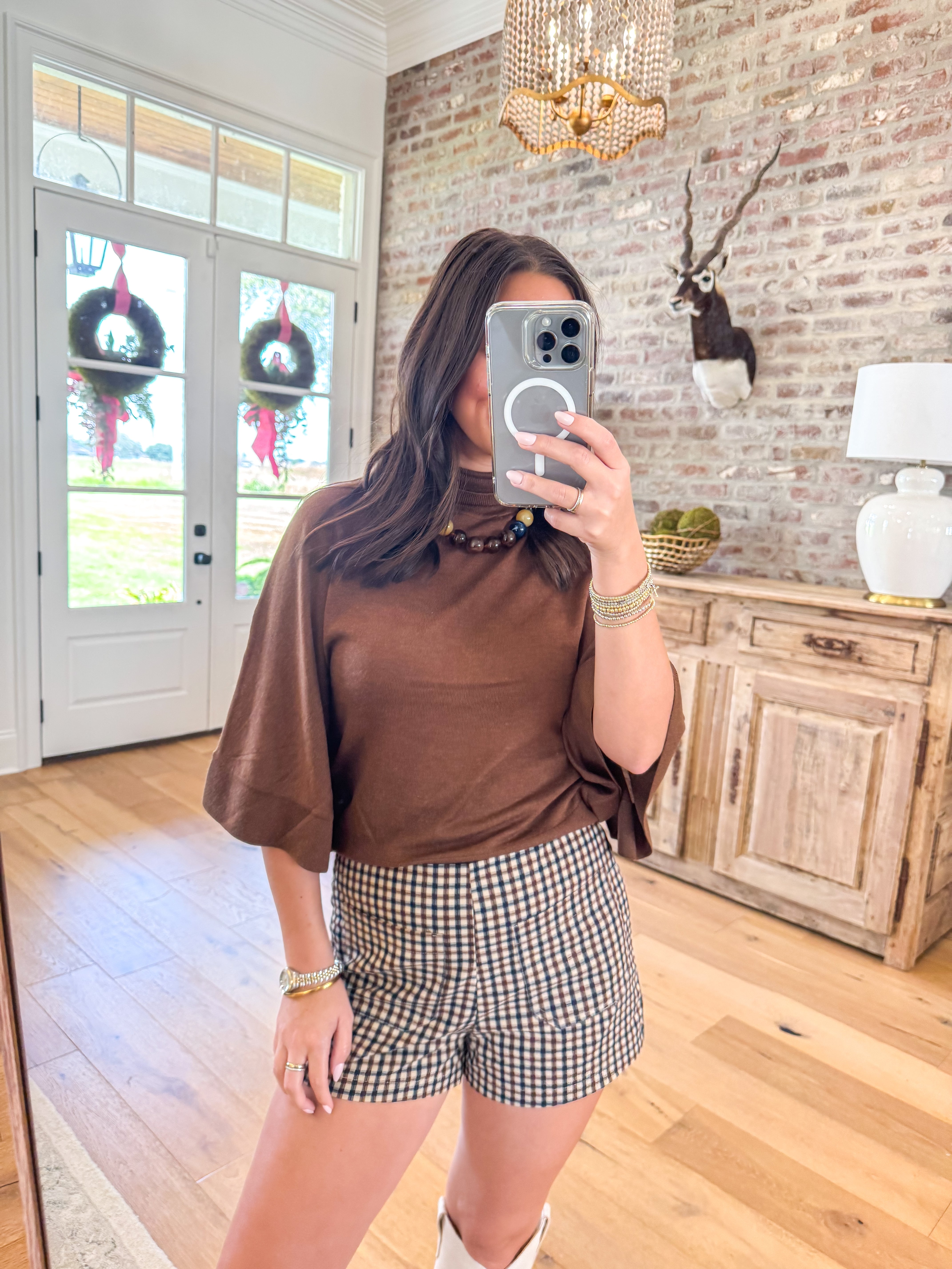 The Chocolate Batwing Turtleneck