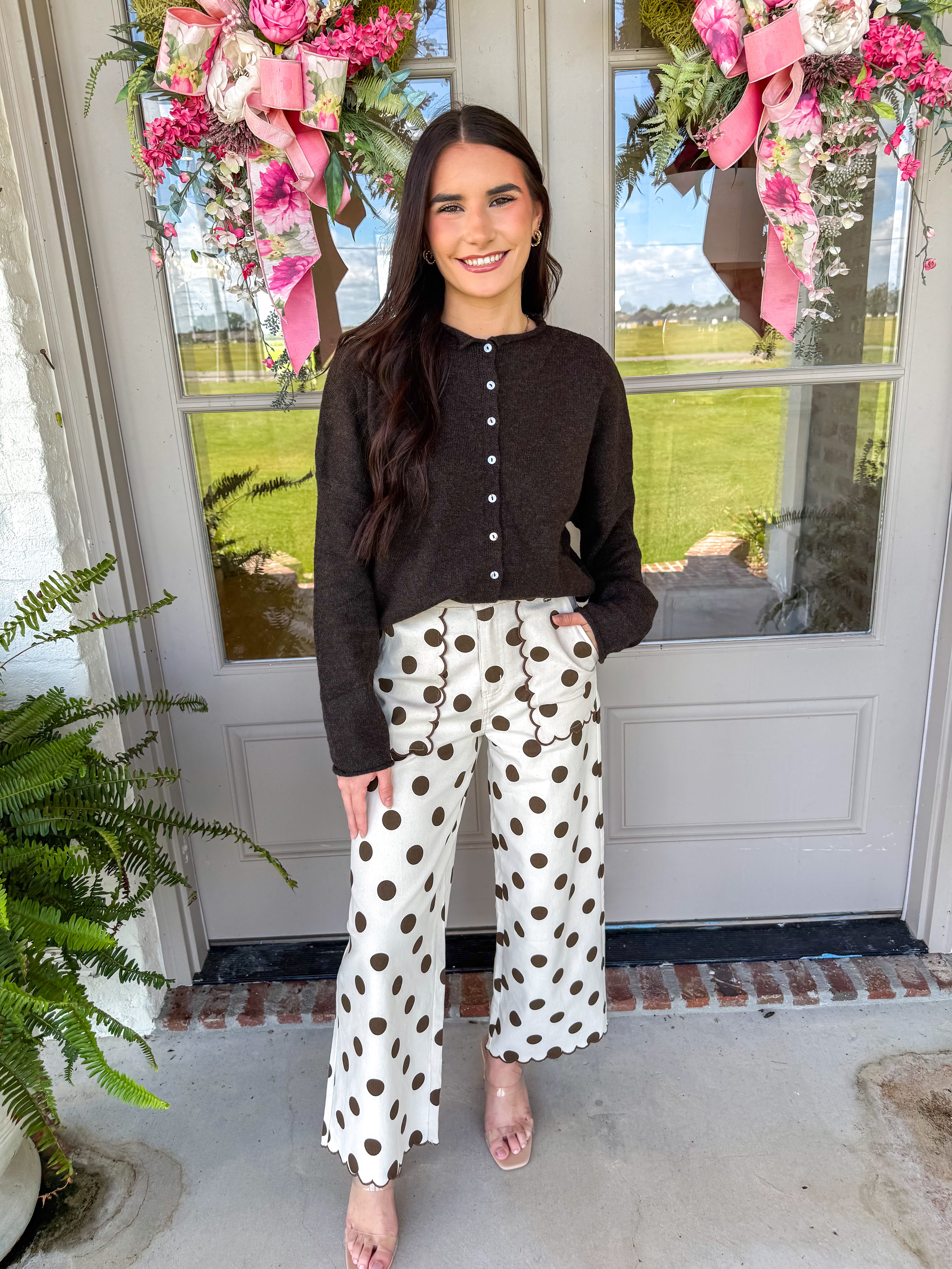Piper Cardigan Chocolate