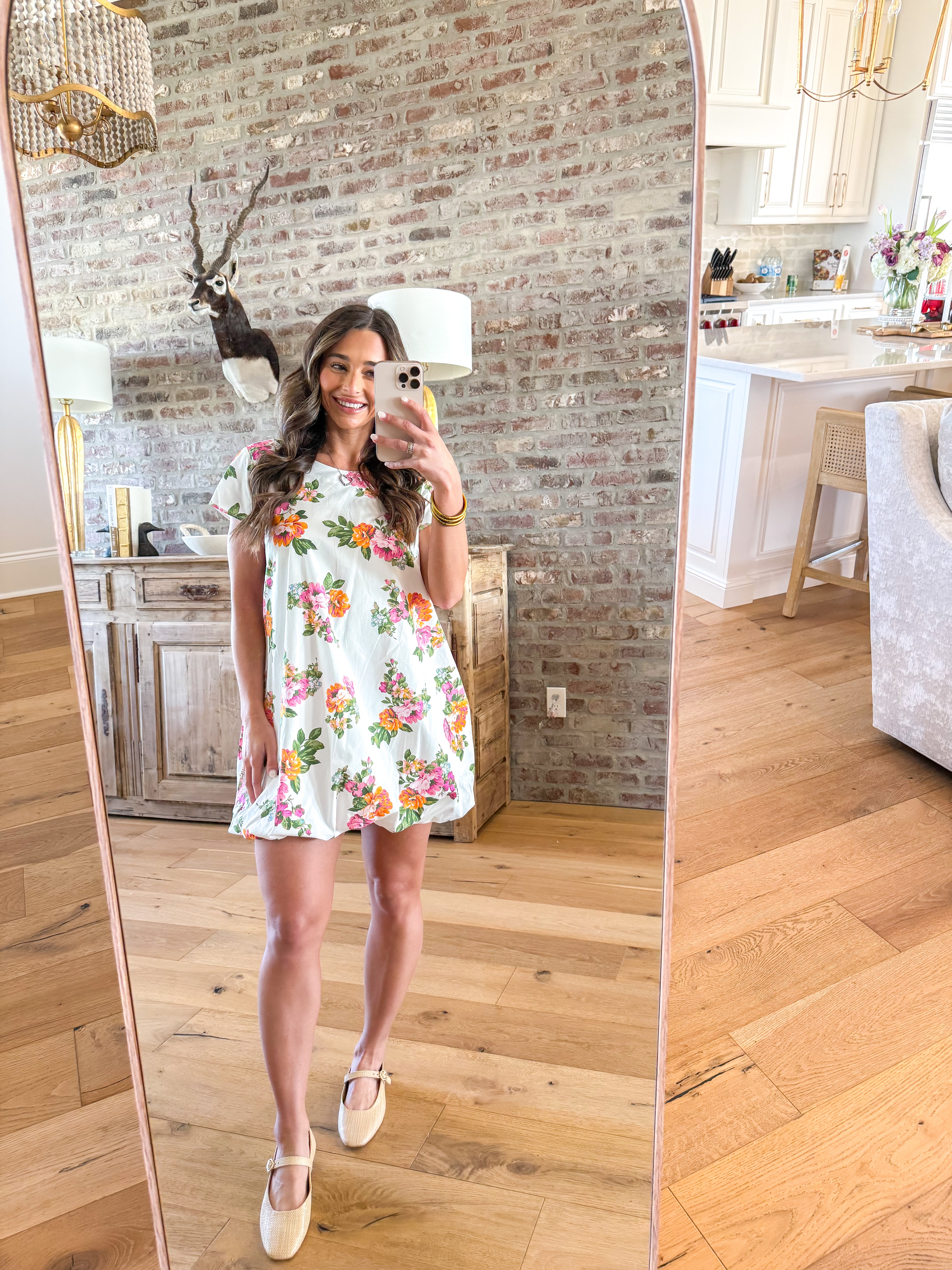 Mila Floral Bubble Mini