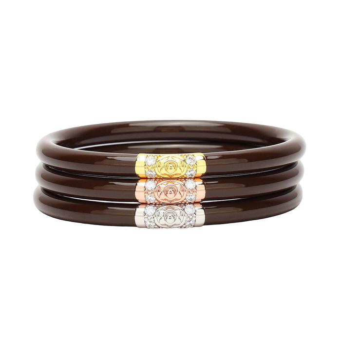 Choclate Brown Three Kings All Weather Bangles