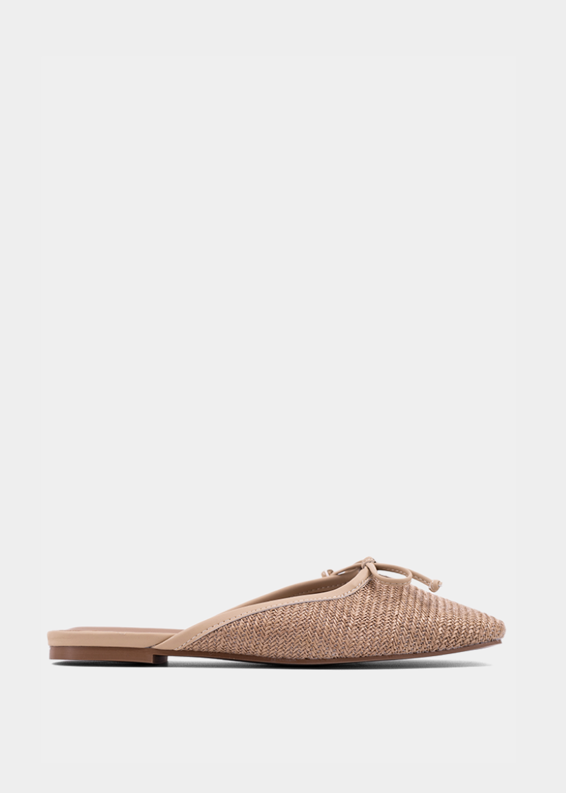 Andrea Natural Woven Flats