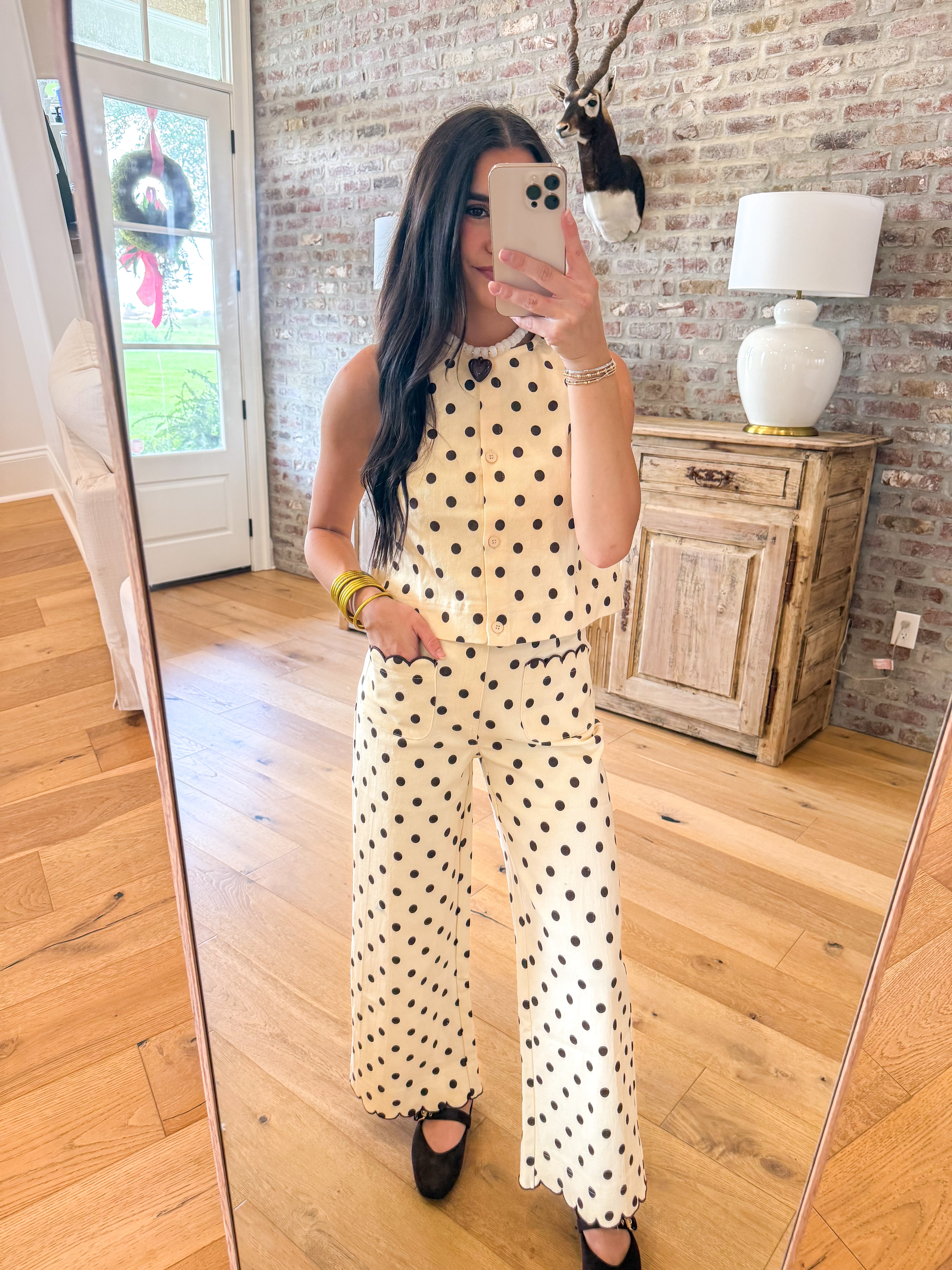 The Dot Spot Sleeveless Top