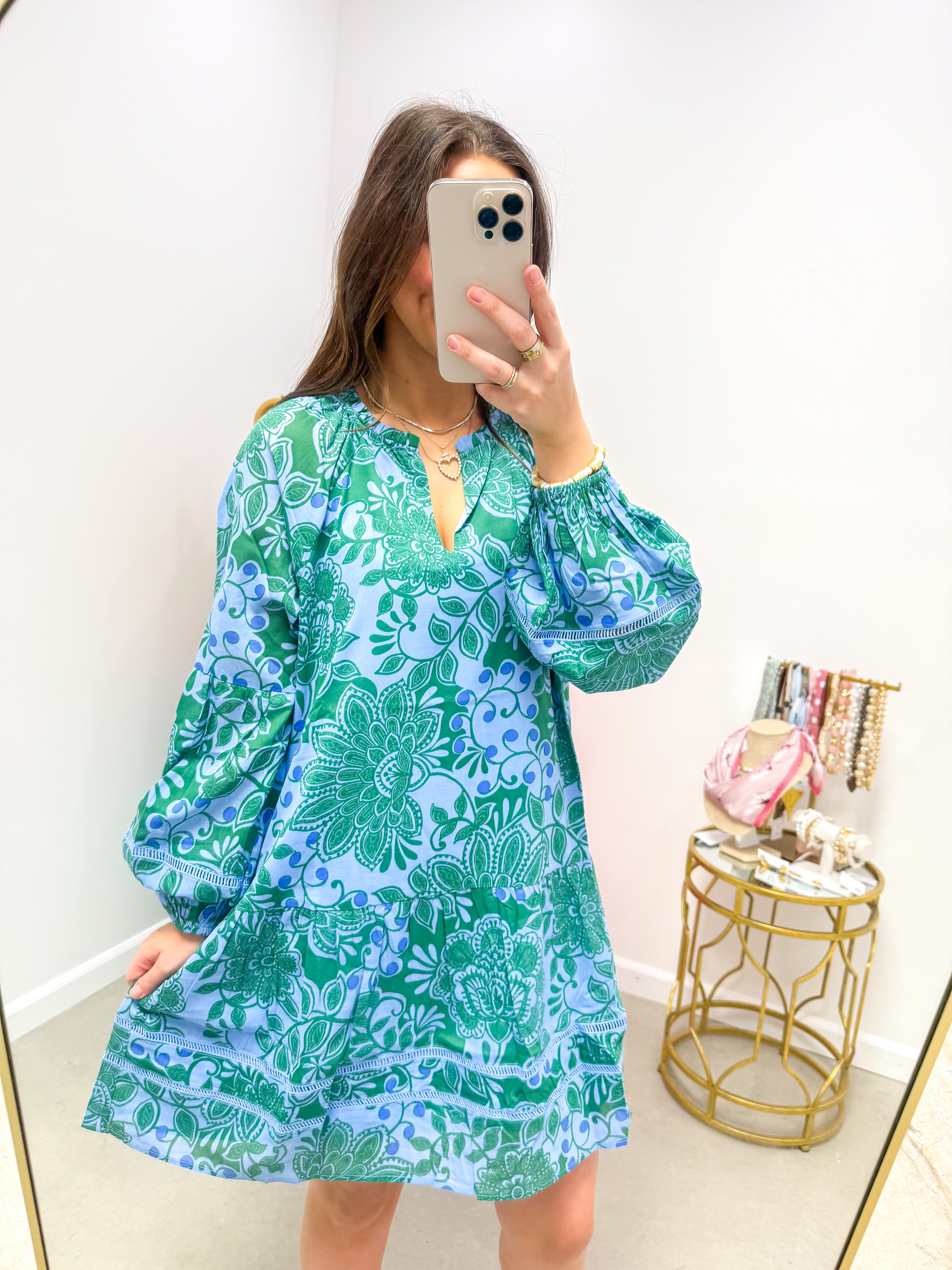 Tressa Floral Ivonna Shift Mini Dress