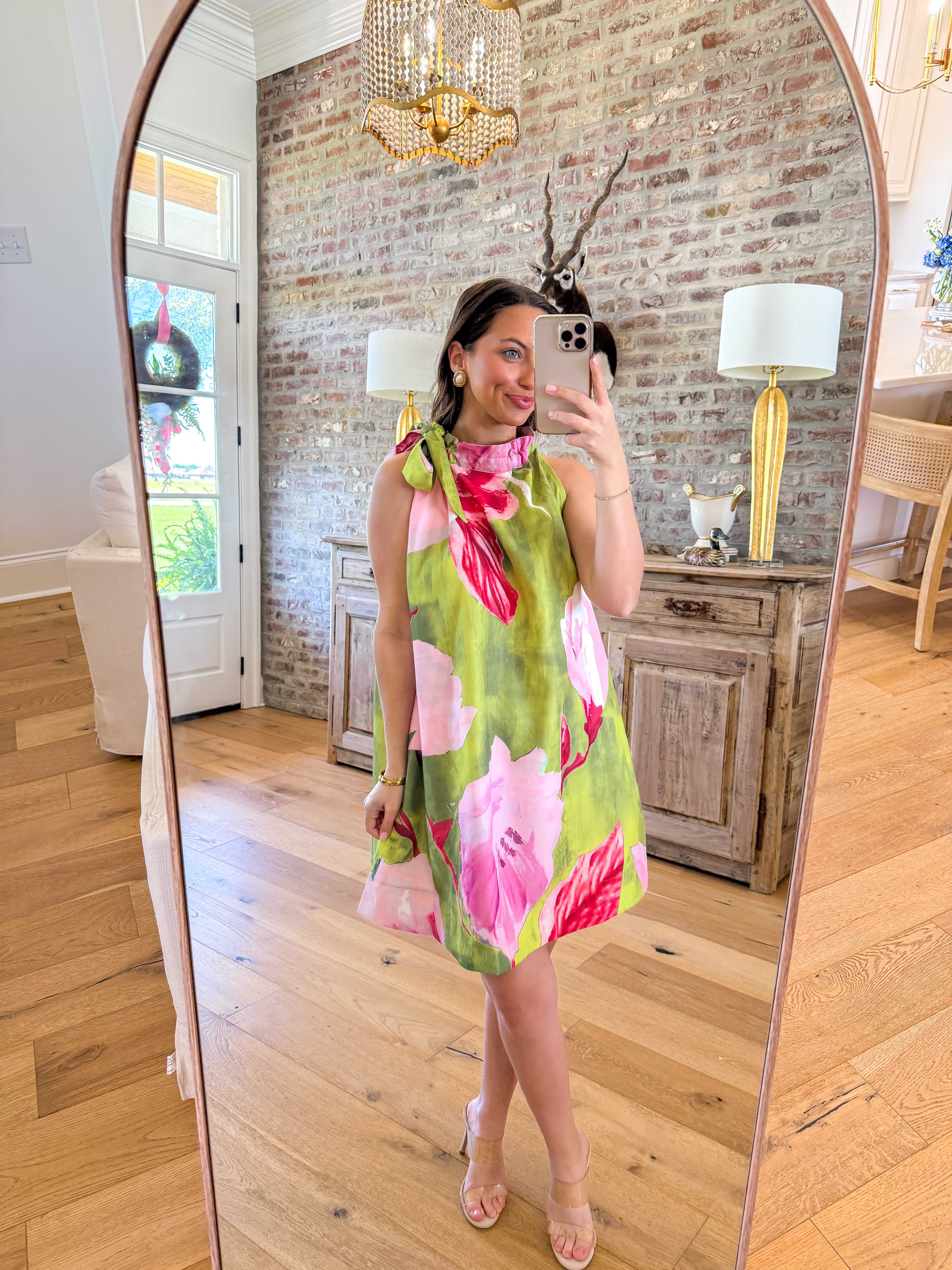 Garden Gala Floral Mini Dress