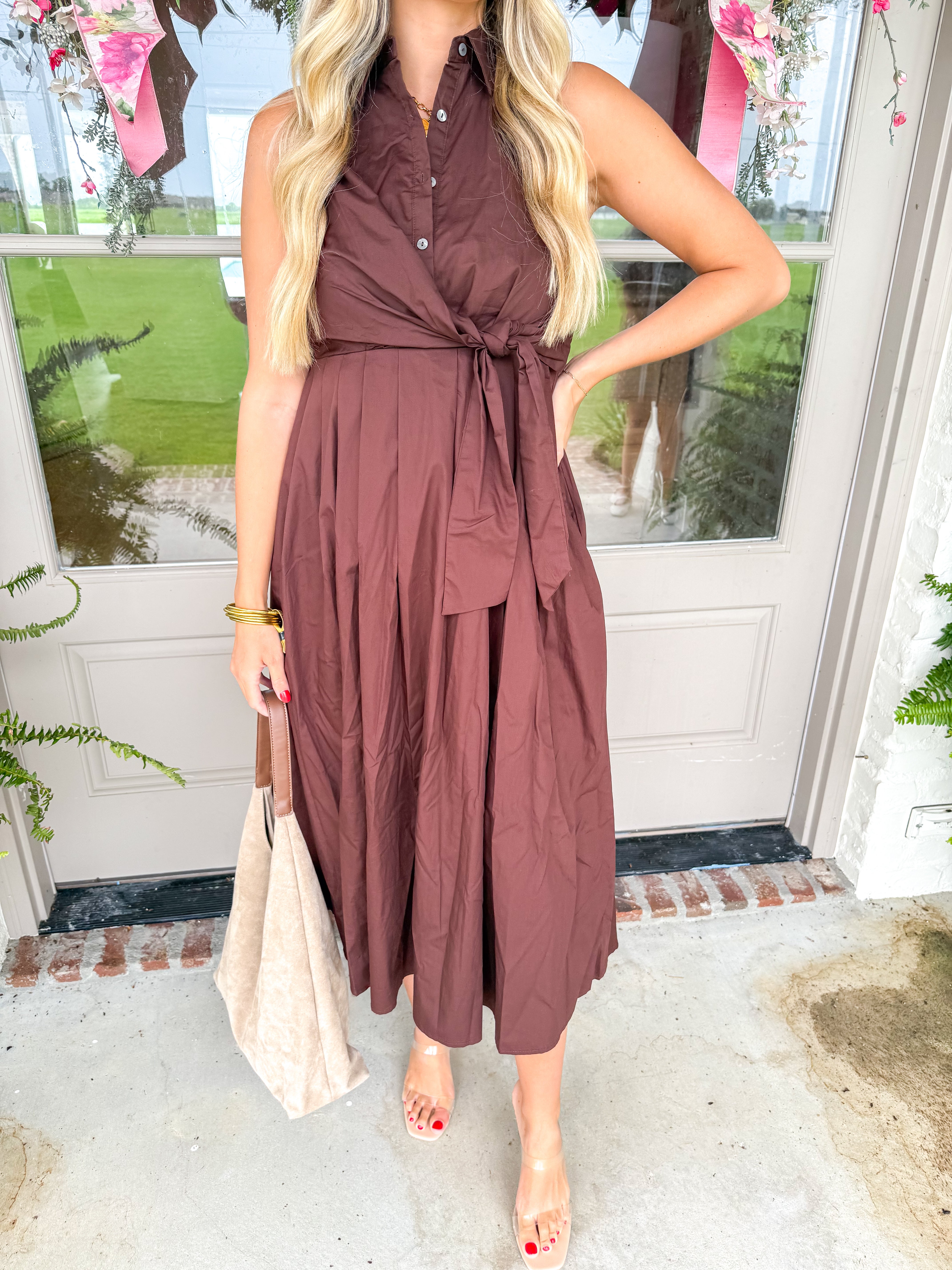 The Magnolia Maxi in Chocolate