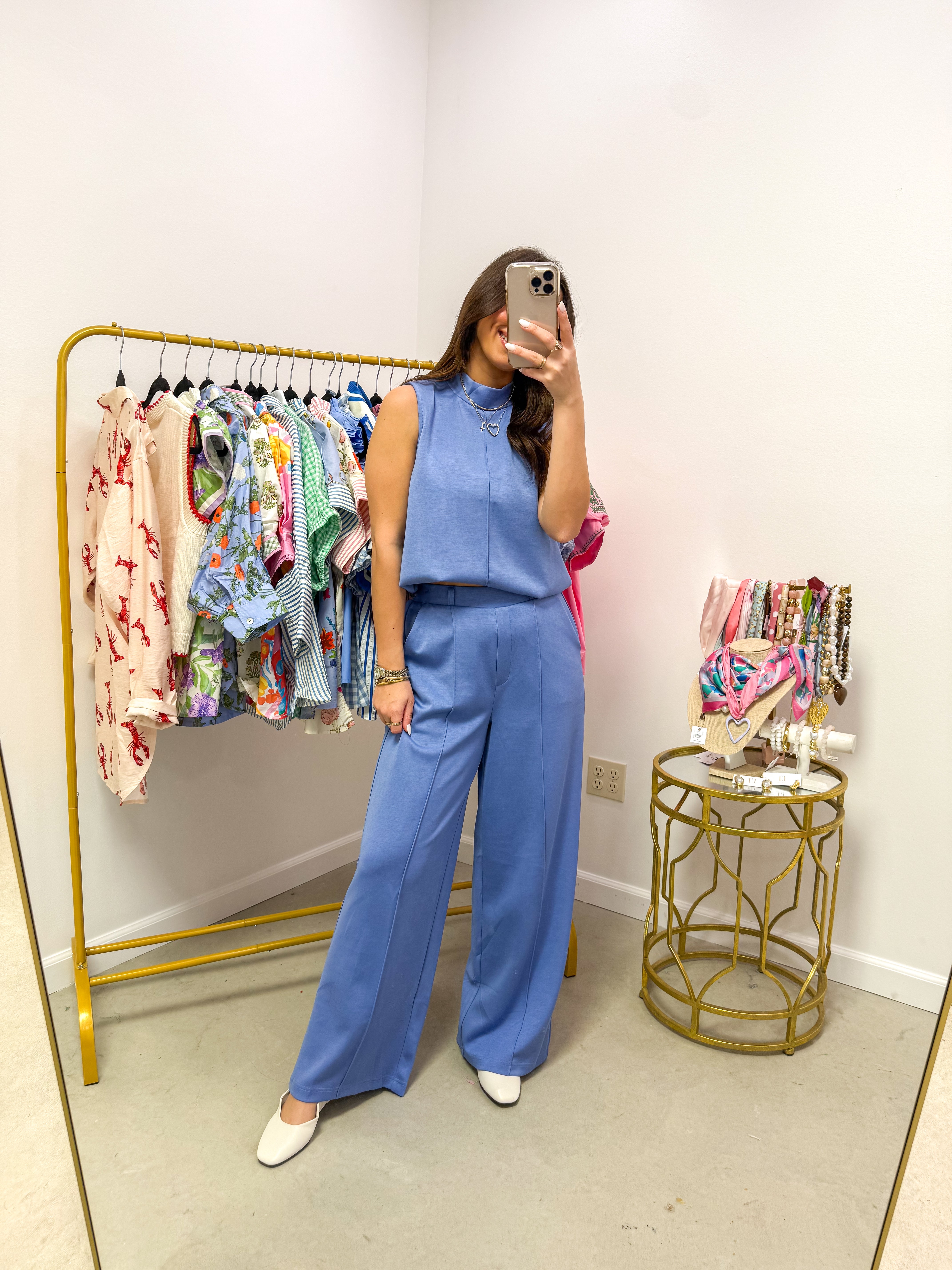 Chambray Soft Modal Lounge Set