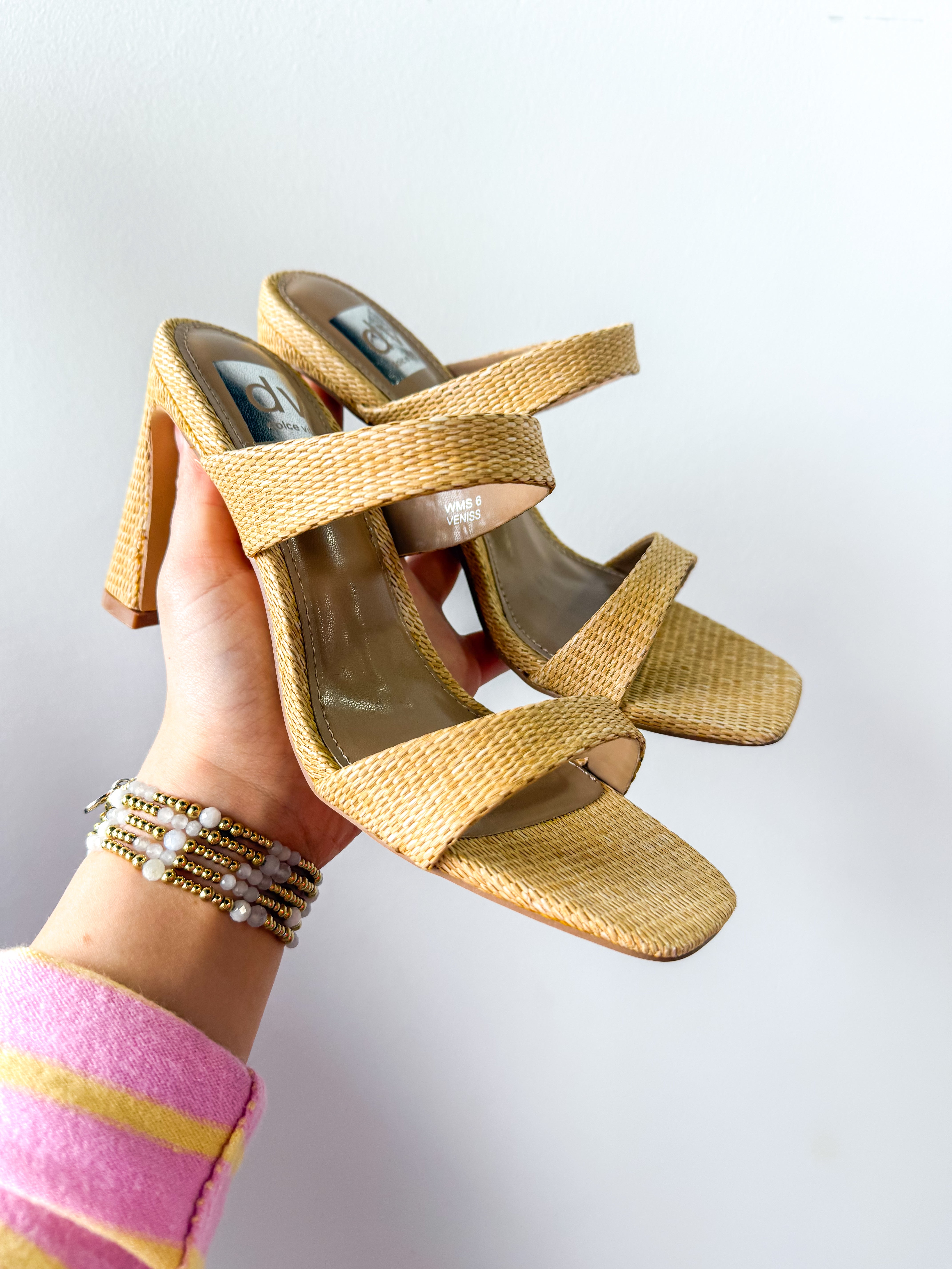 Venus Raffia Heels