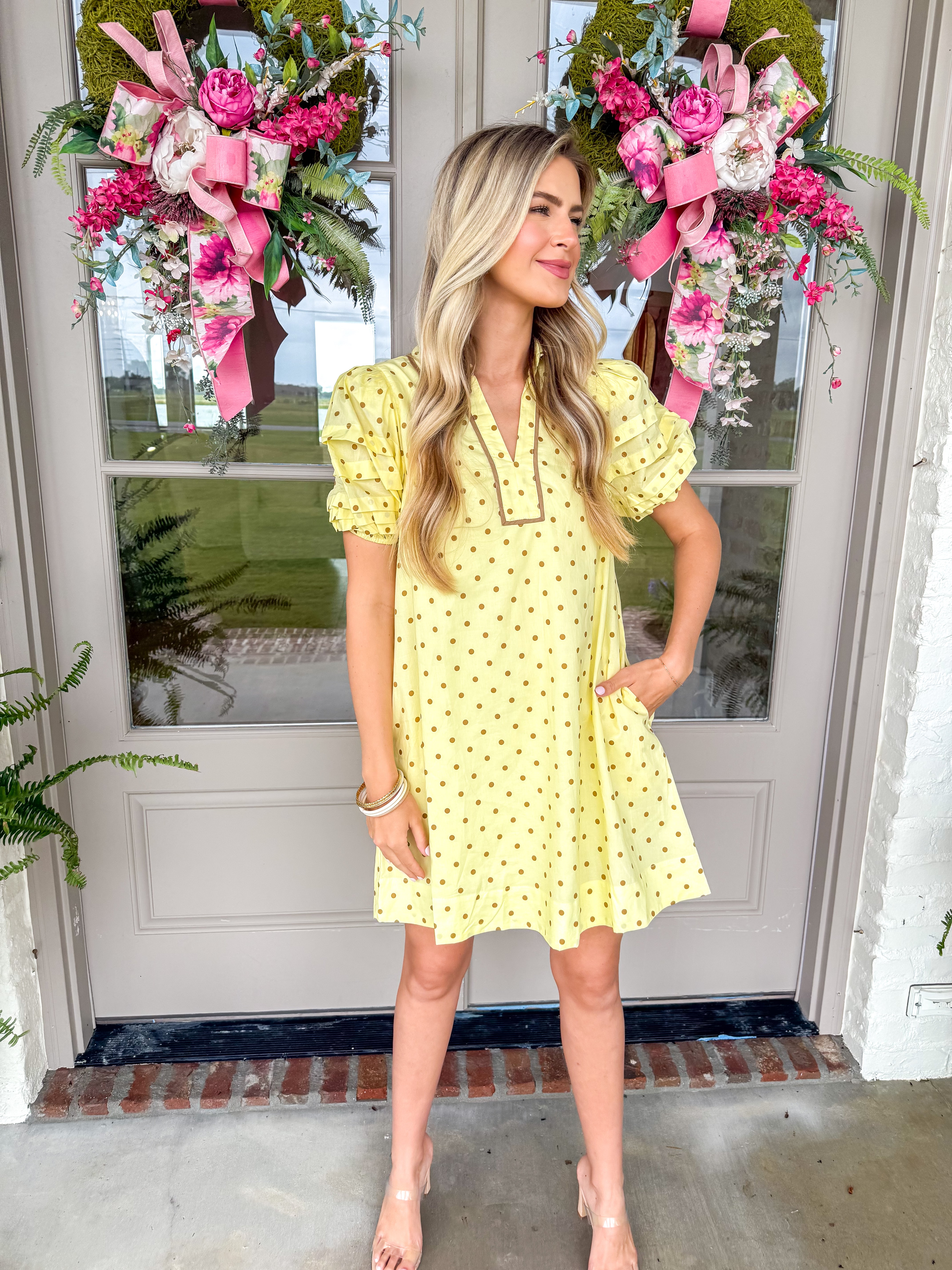 Darling Dot Yellow Mini