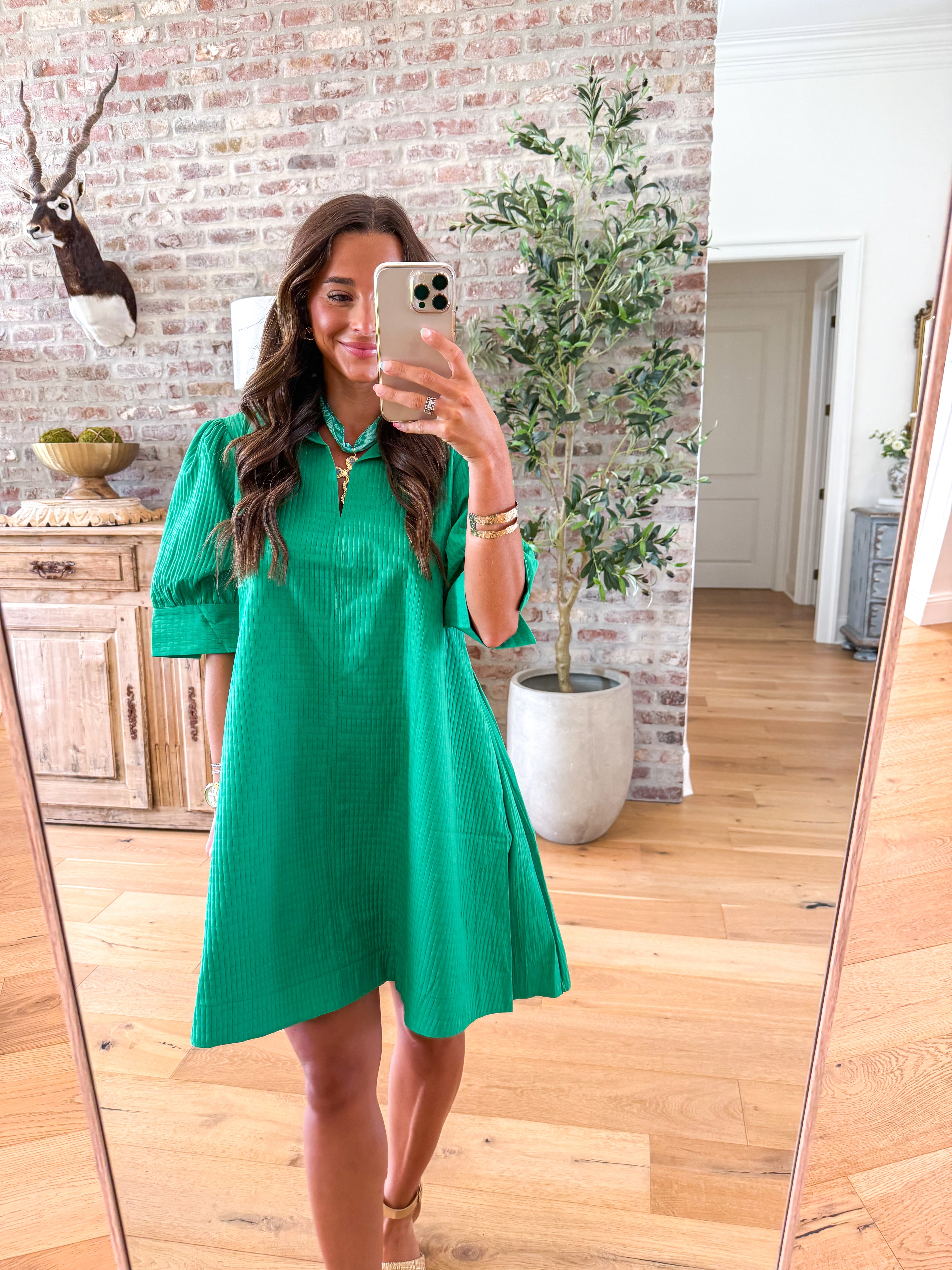 Green With Envy Textured Mini