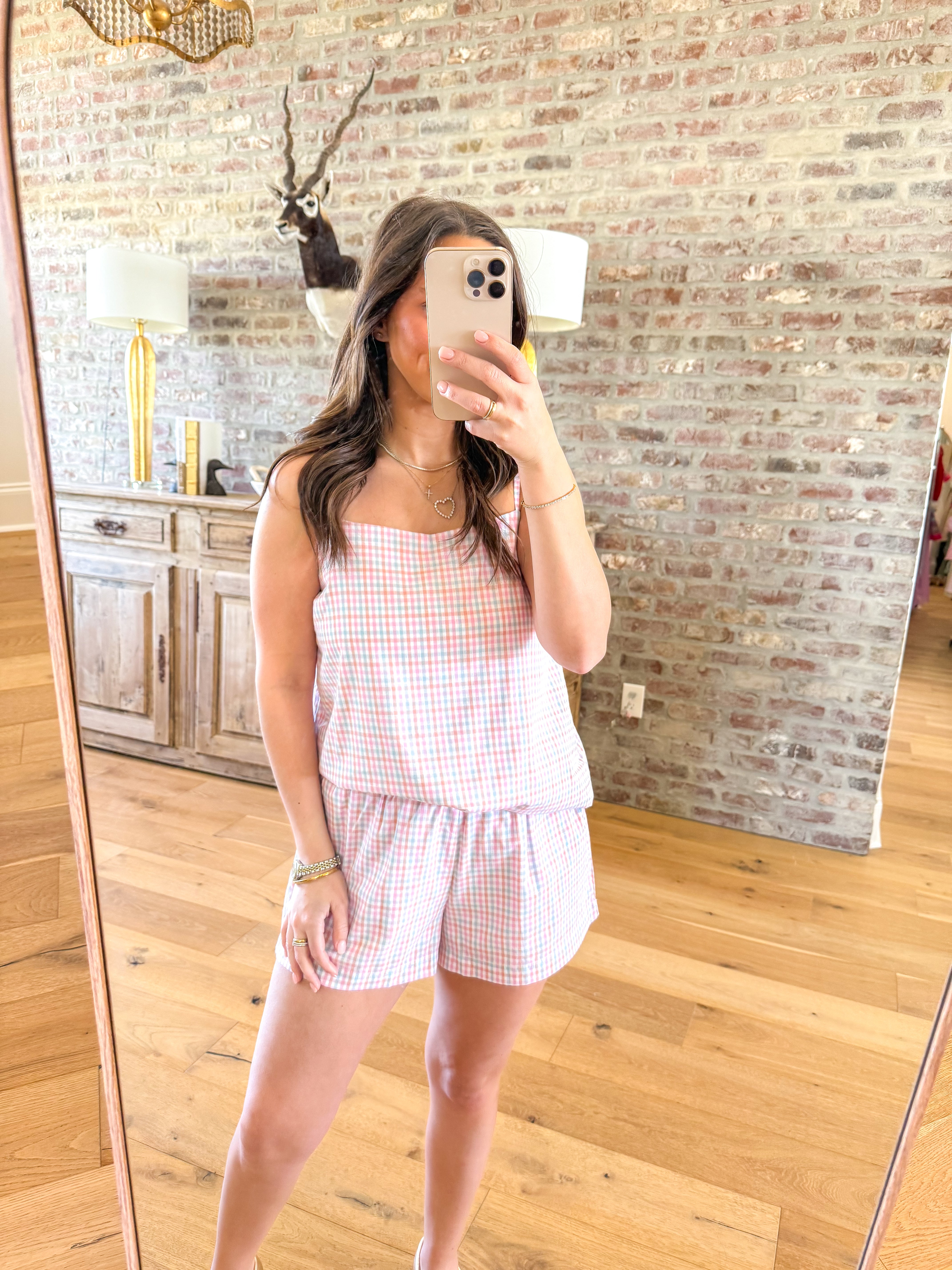 Sweet Dreams Gingham Set