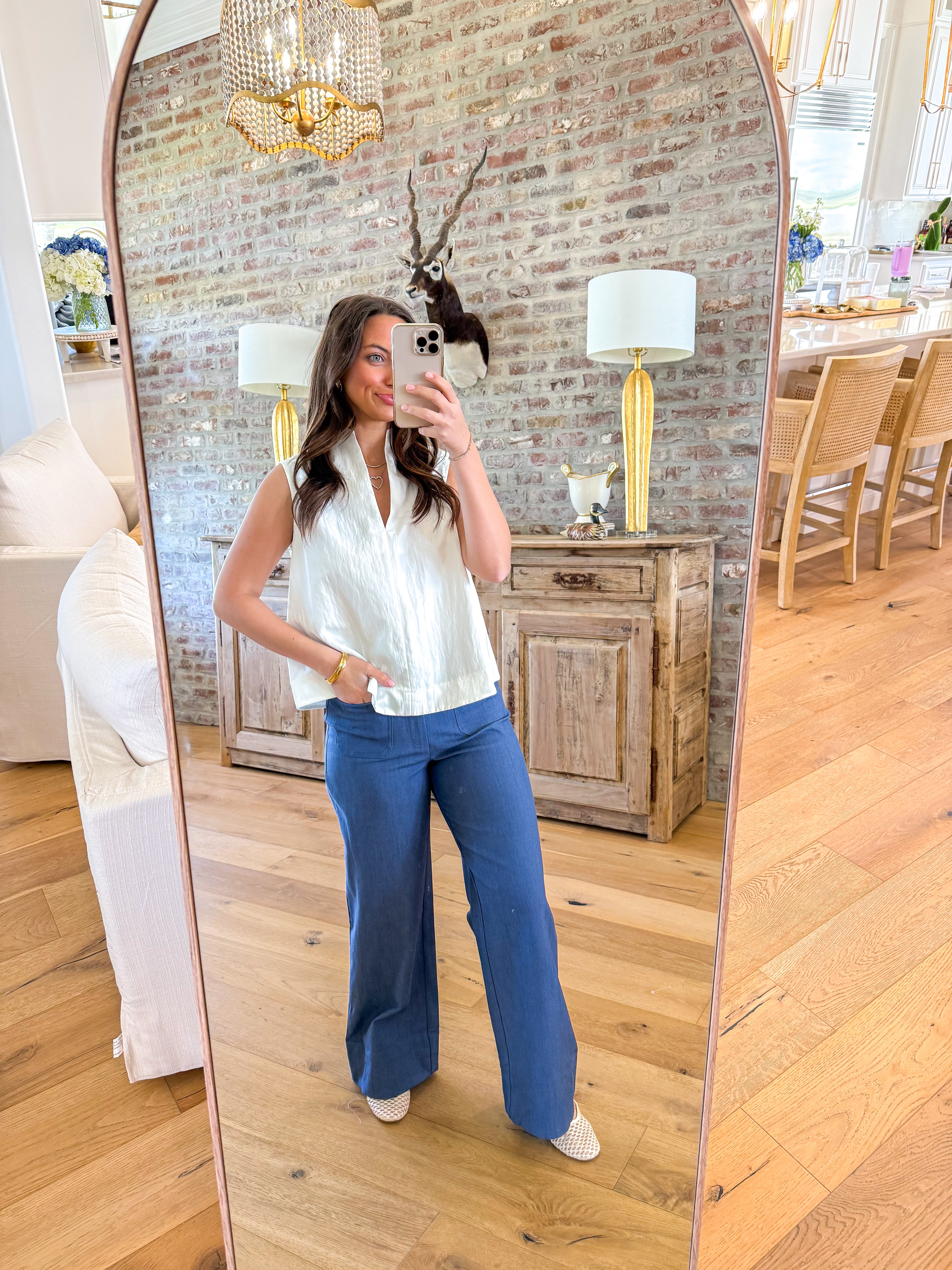 Breezy Day White Top