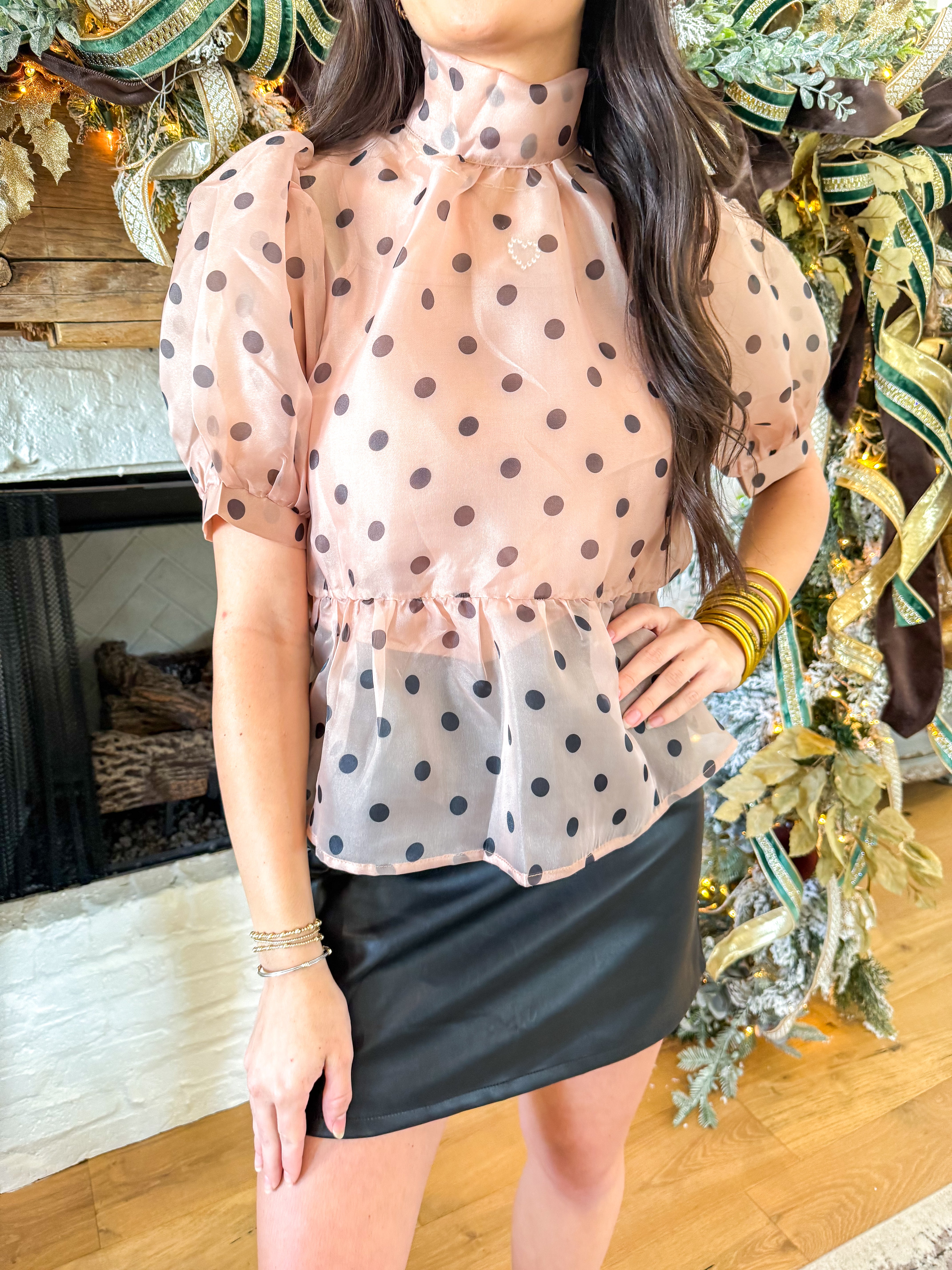 Academy Vegan Leather Mini Skirt