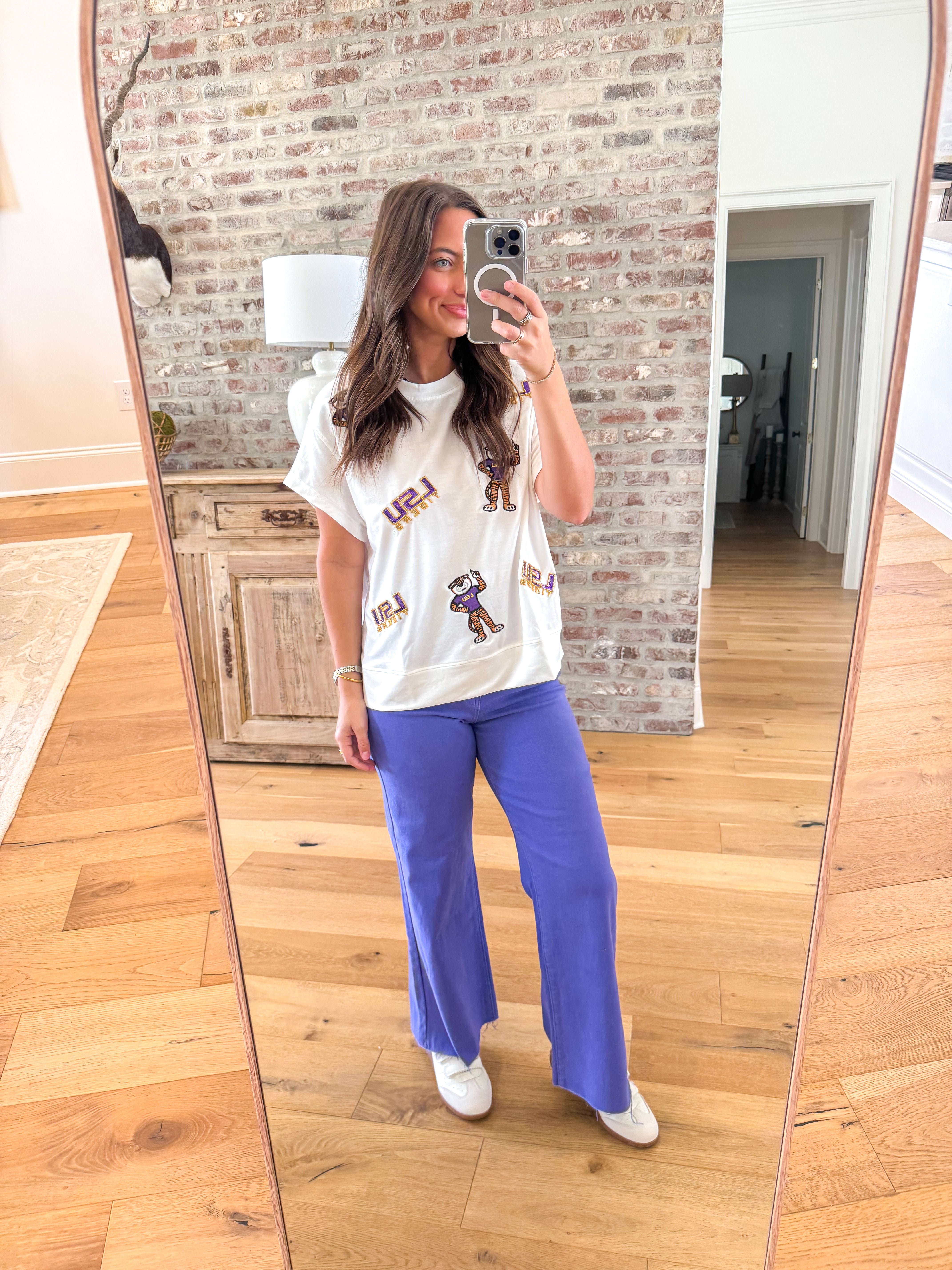 Very Peri Wide Leg Jeans