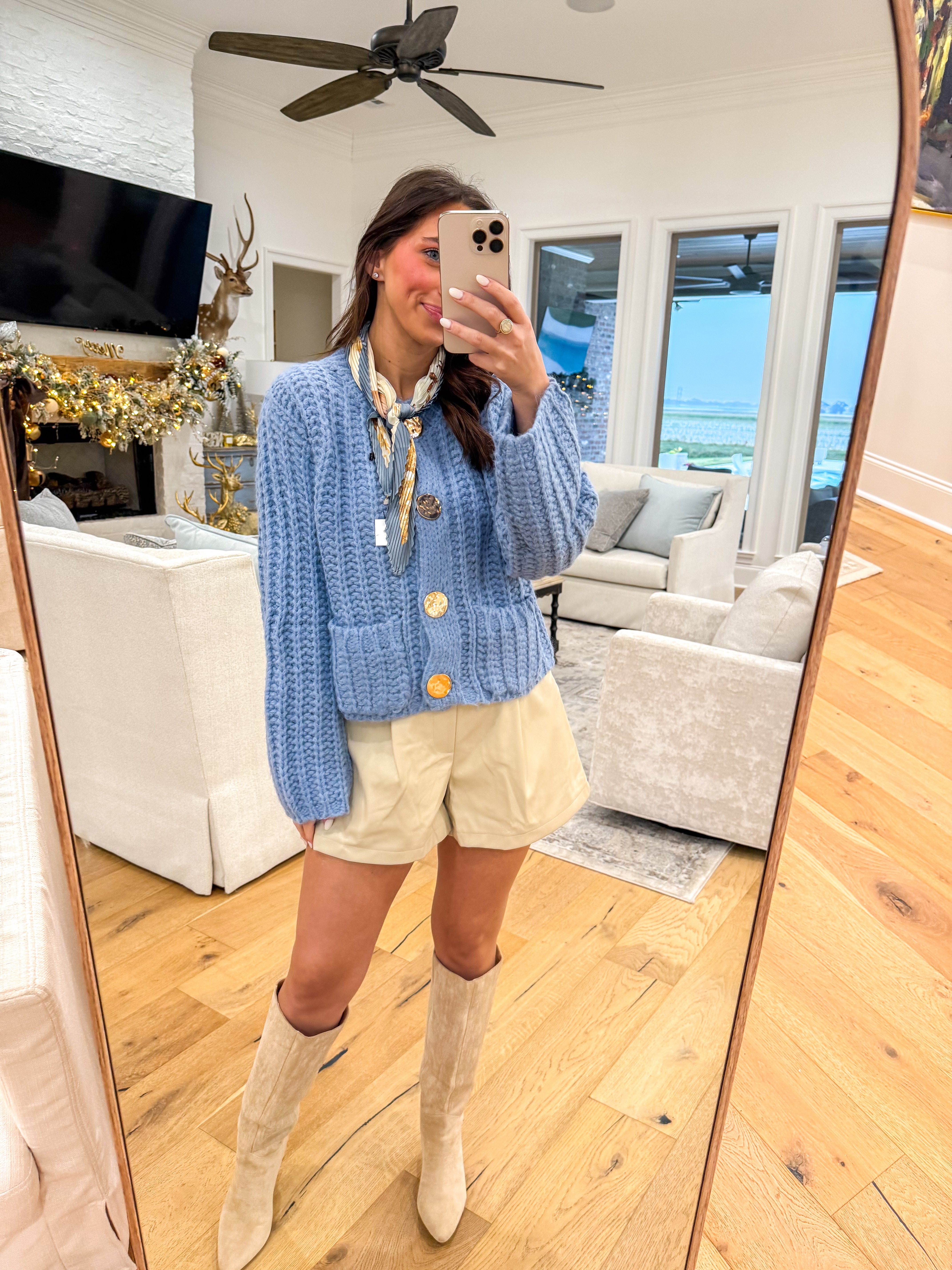 Periwinkle Chunky Sweater