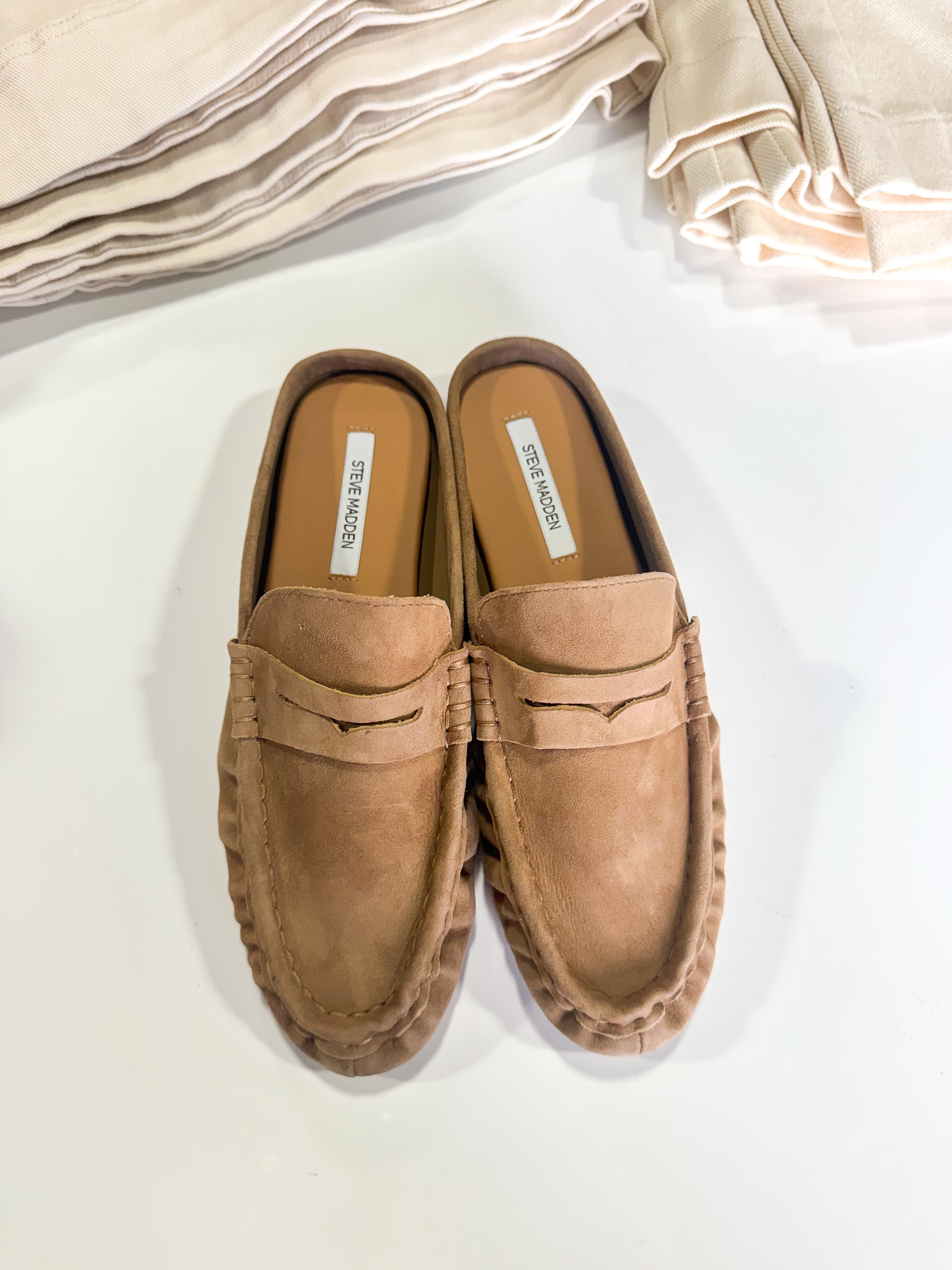 Rafe Taupe Suede Mule