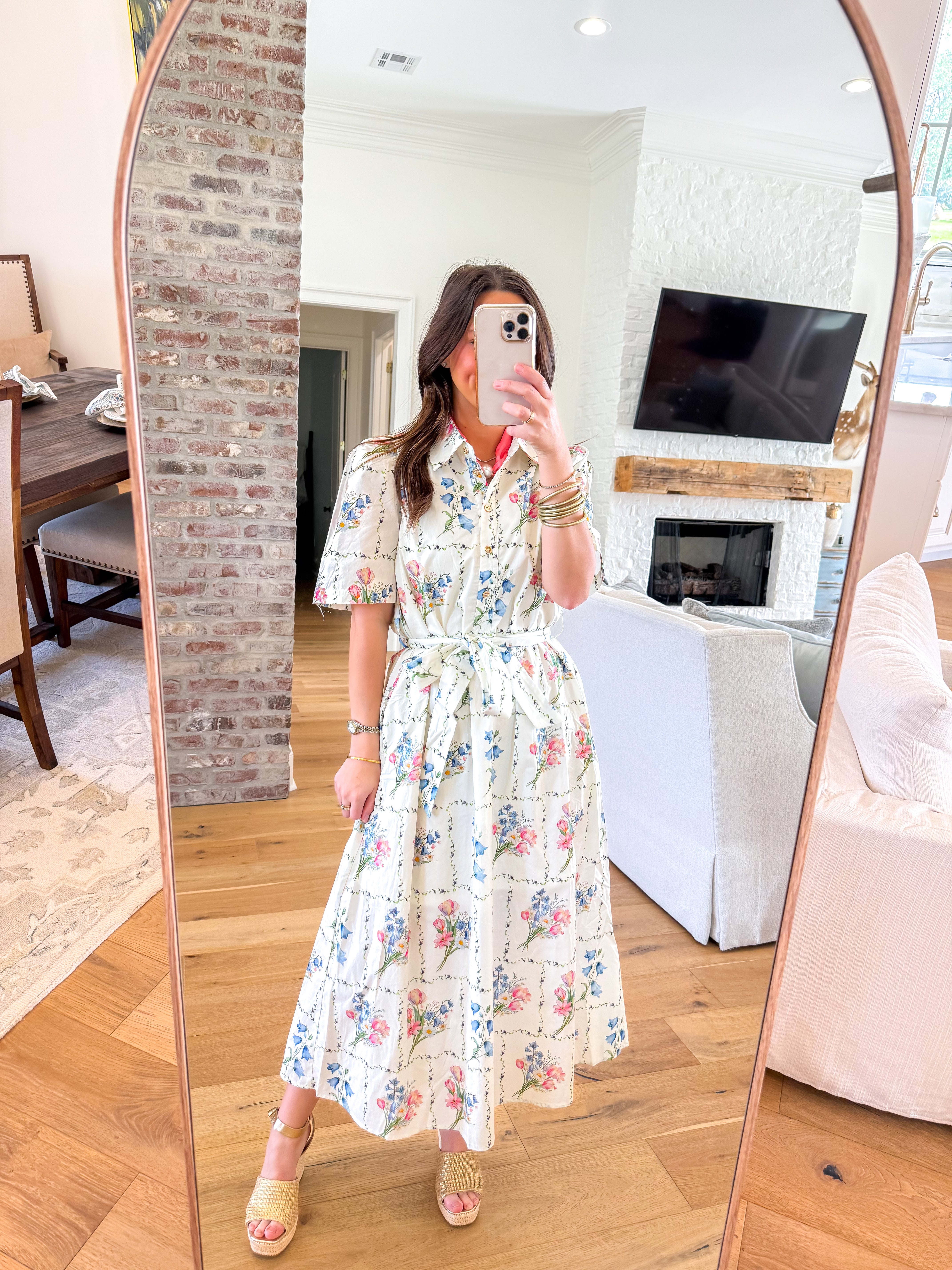 Garden Society Midi Dress