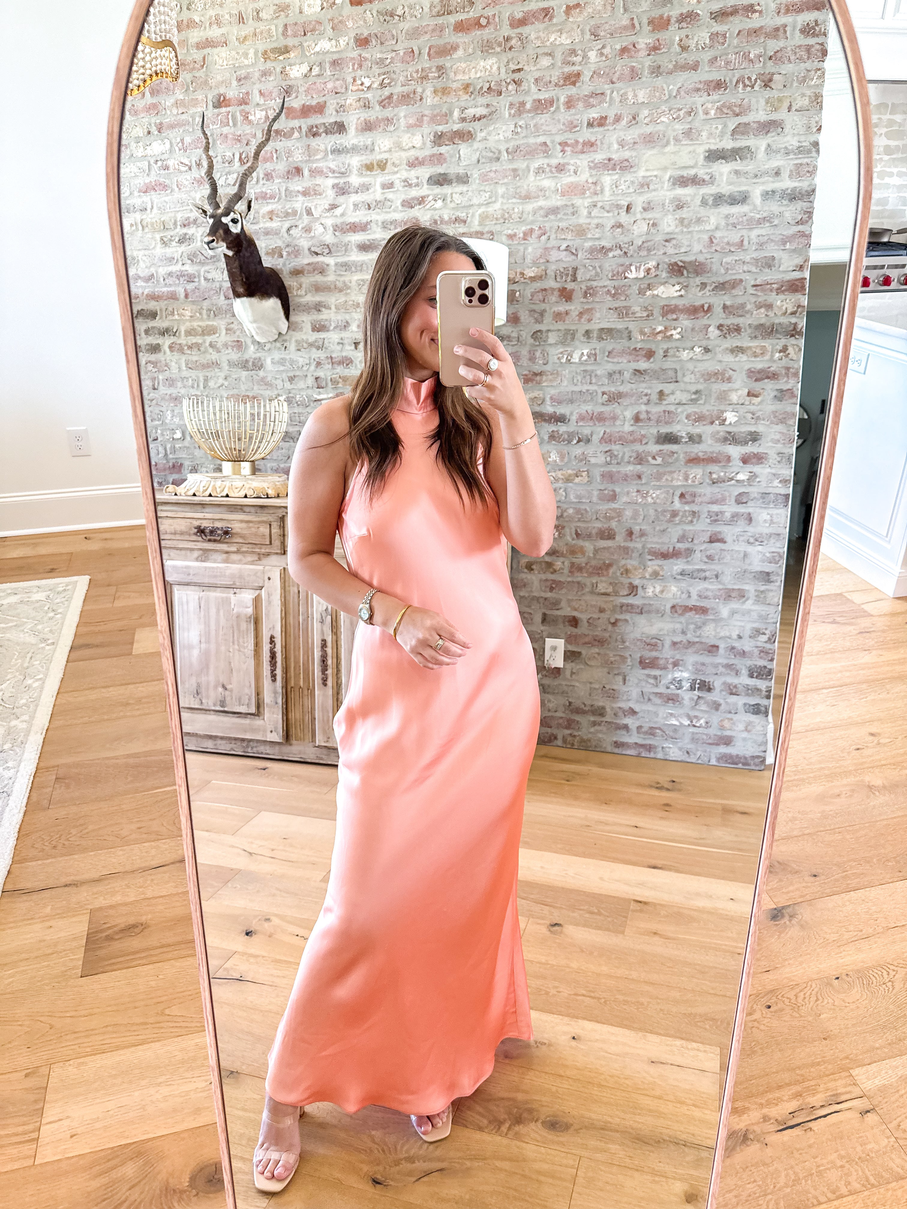 Lara Dress Apricot