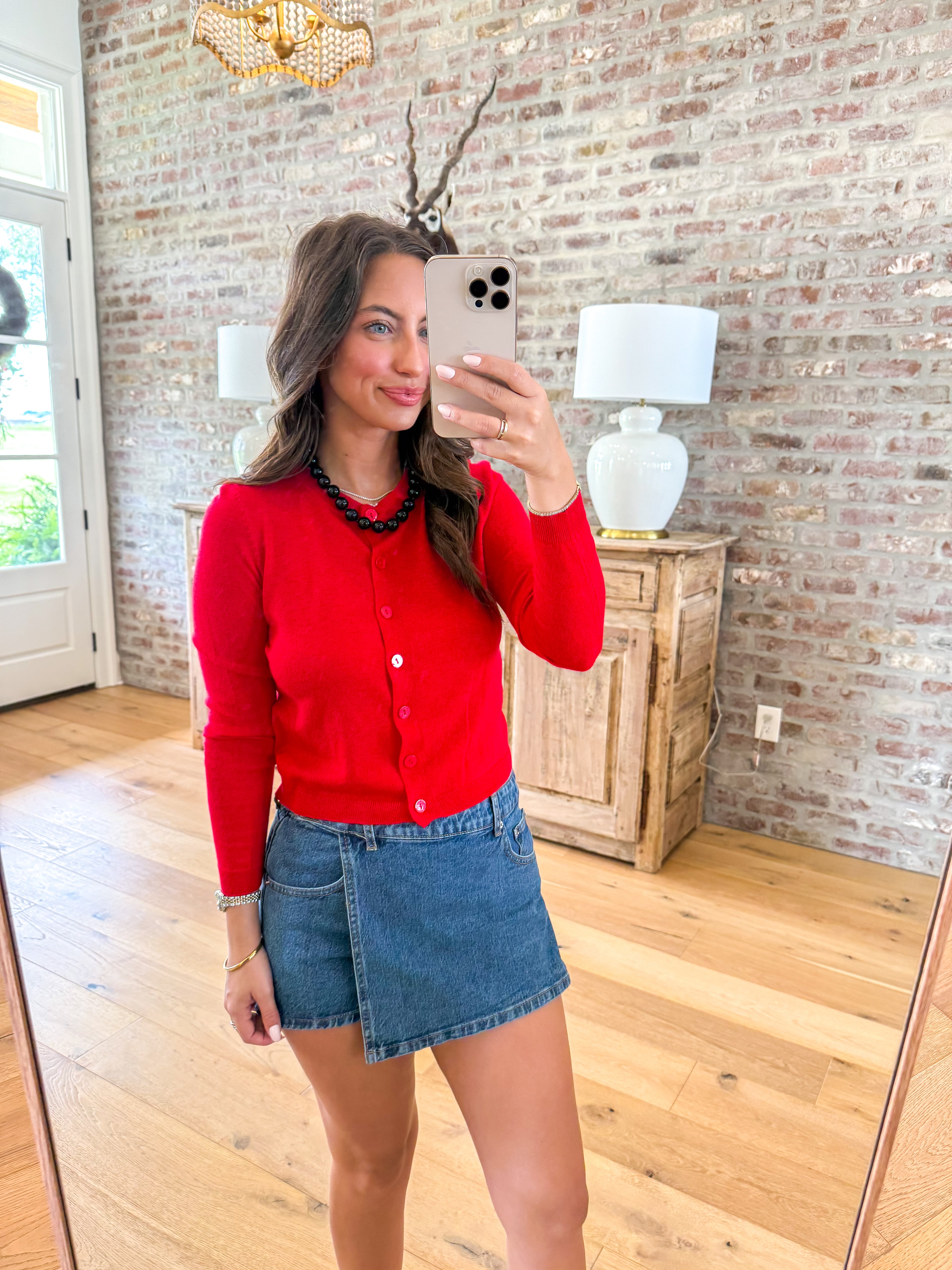 Brightin Skort Blue Heather