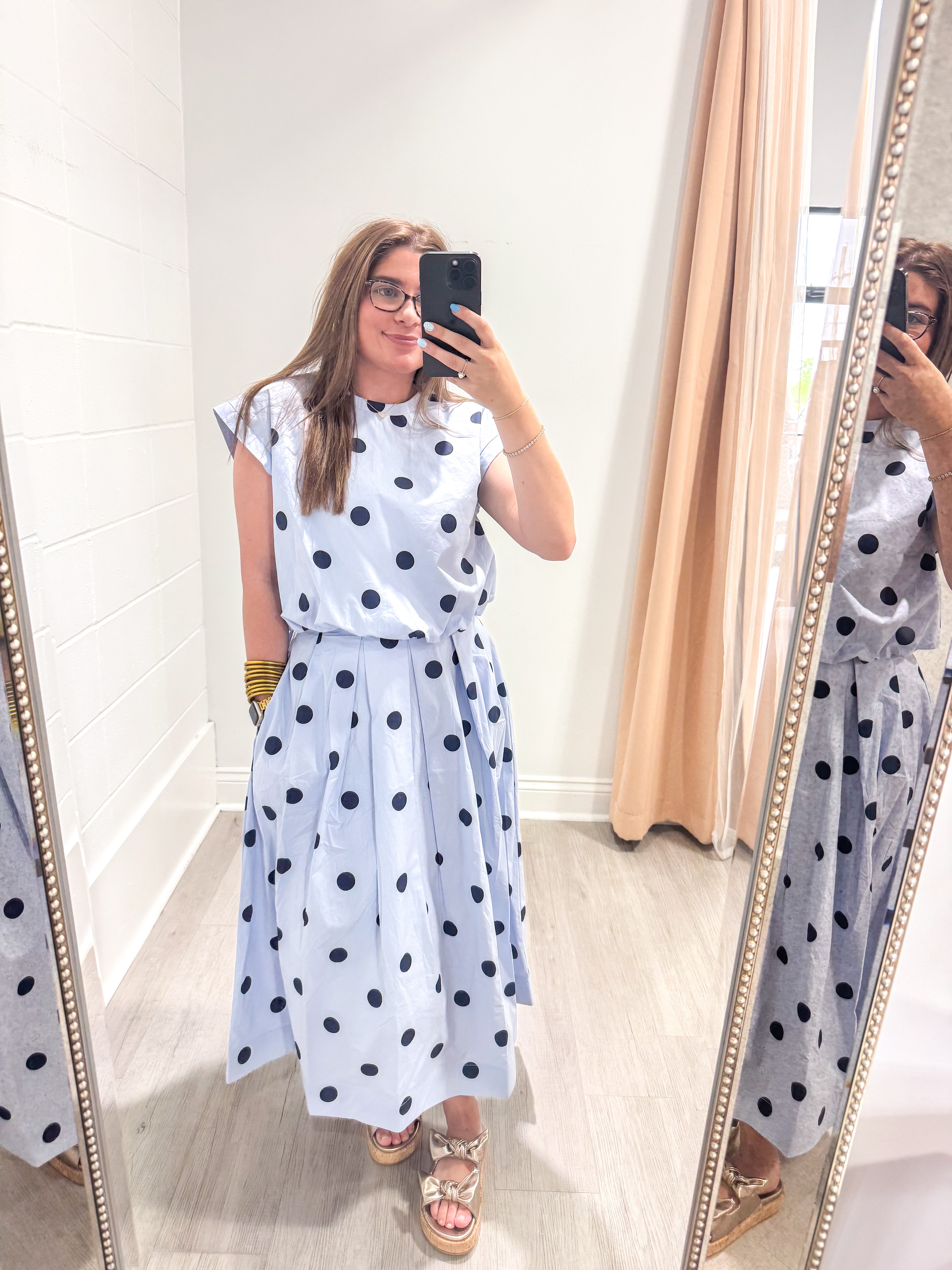 Pretty In Polka Blue Set