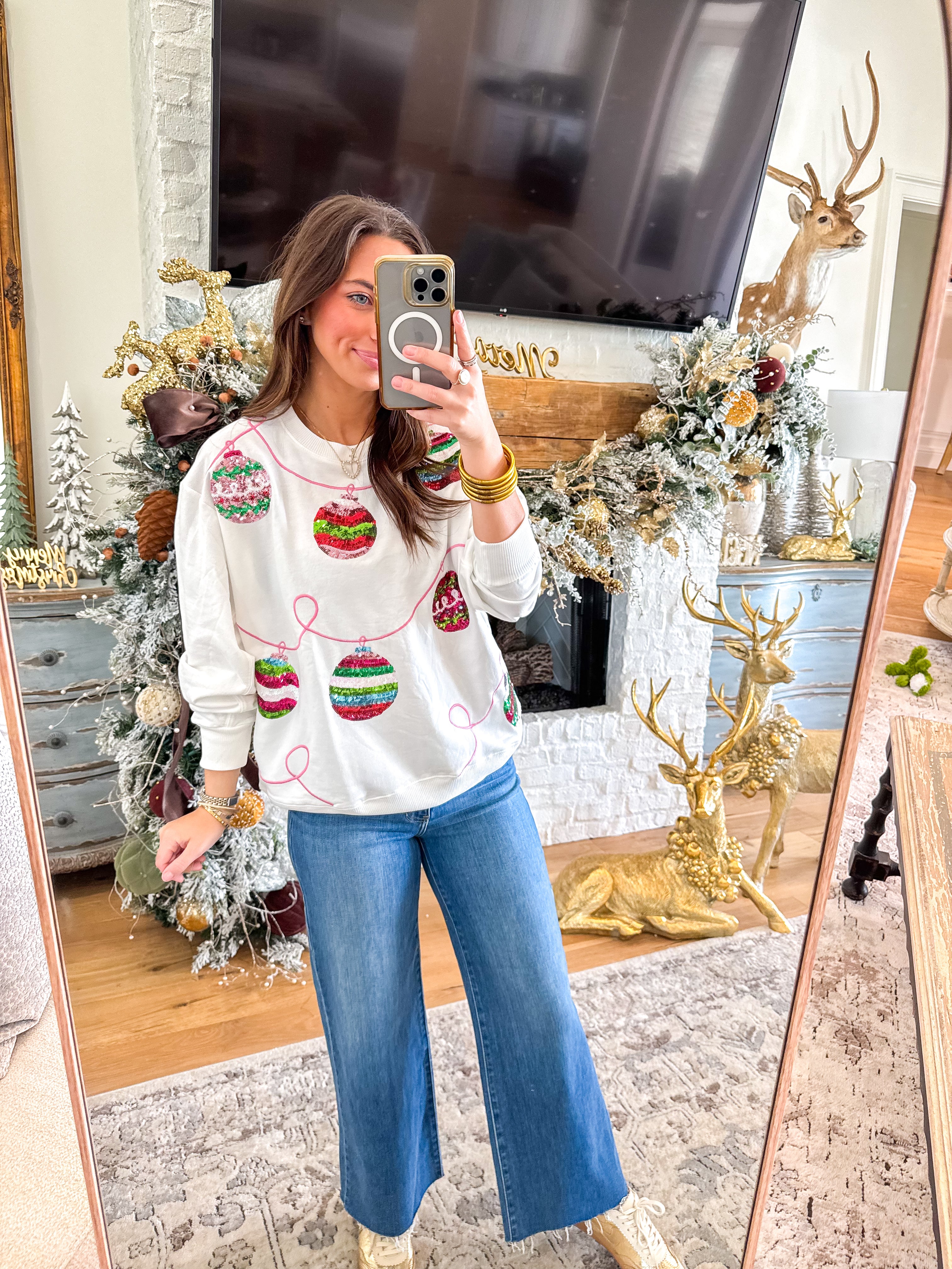 Sarah Sweatshirt | Ornaments