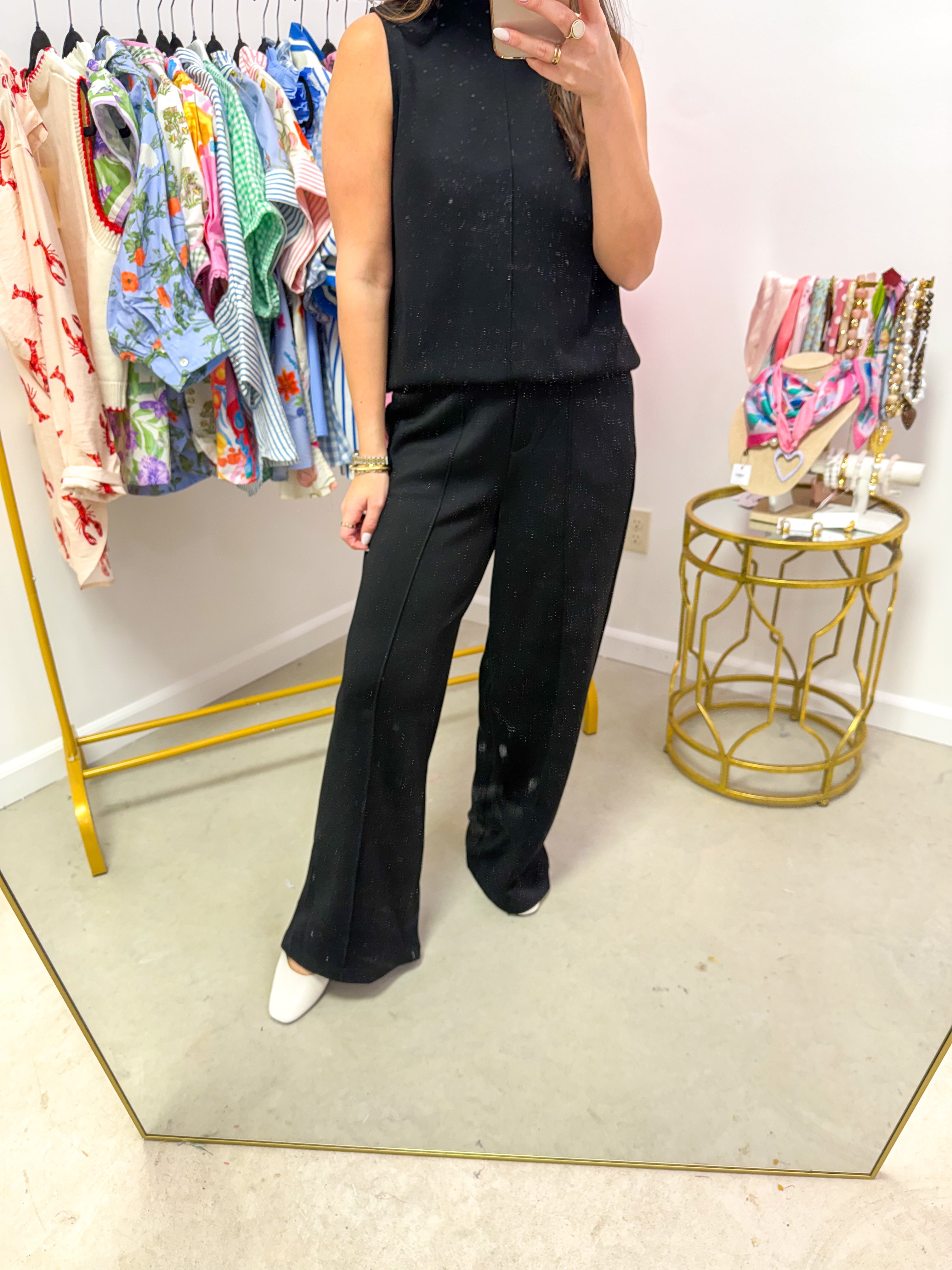 Black Soft Modal Lounge Set