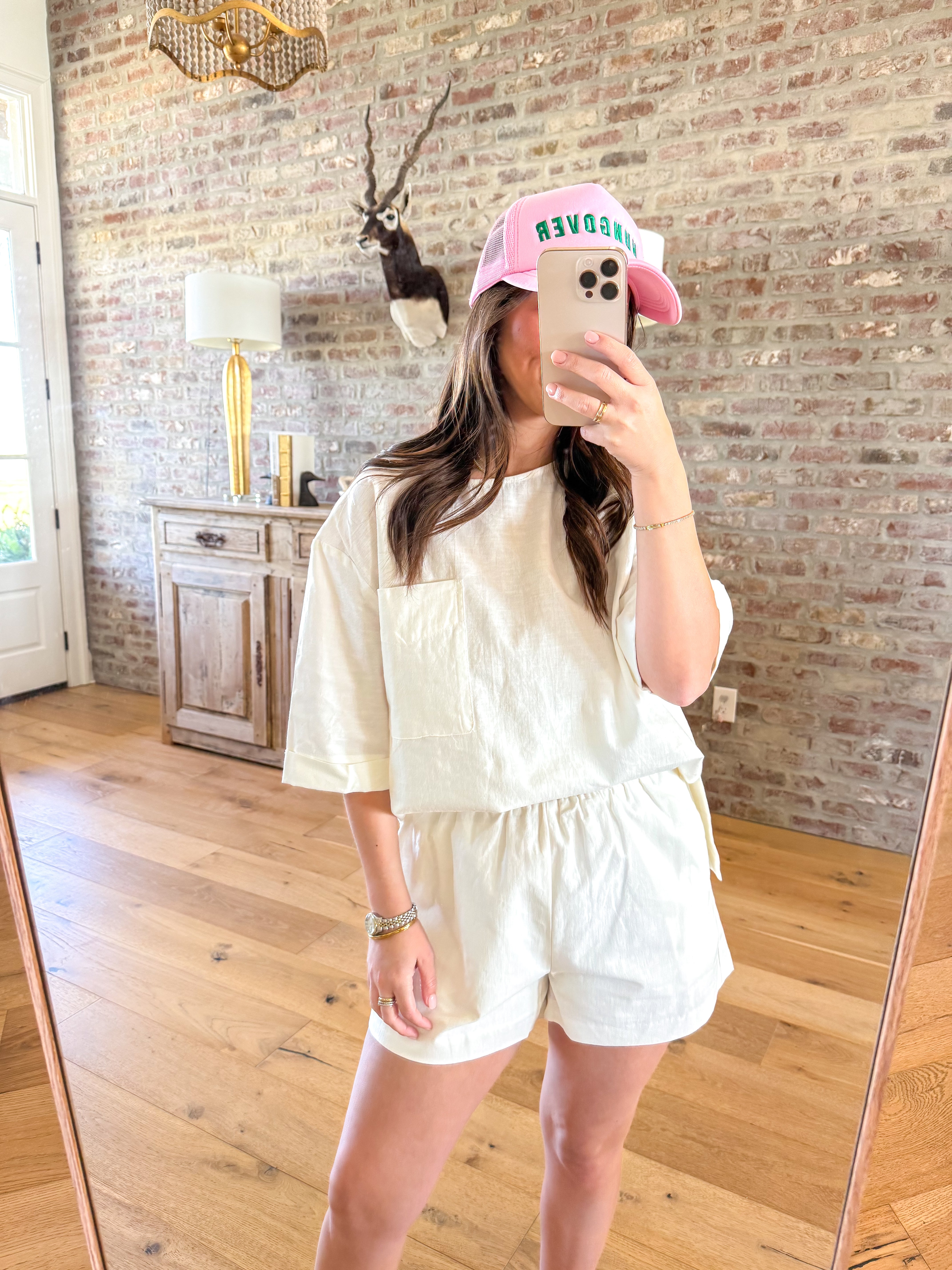 Henry Off White Linen Set