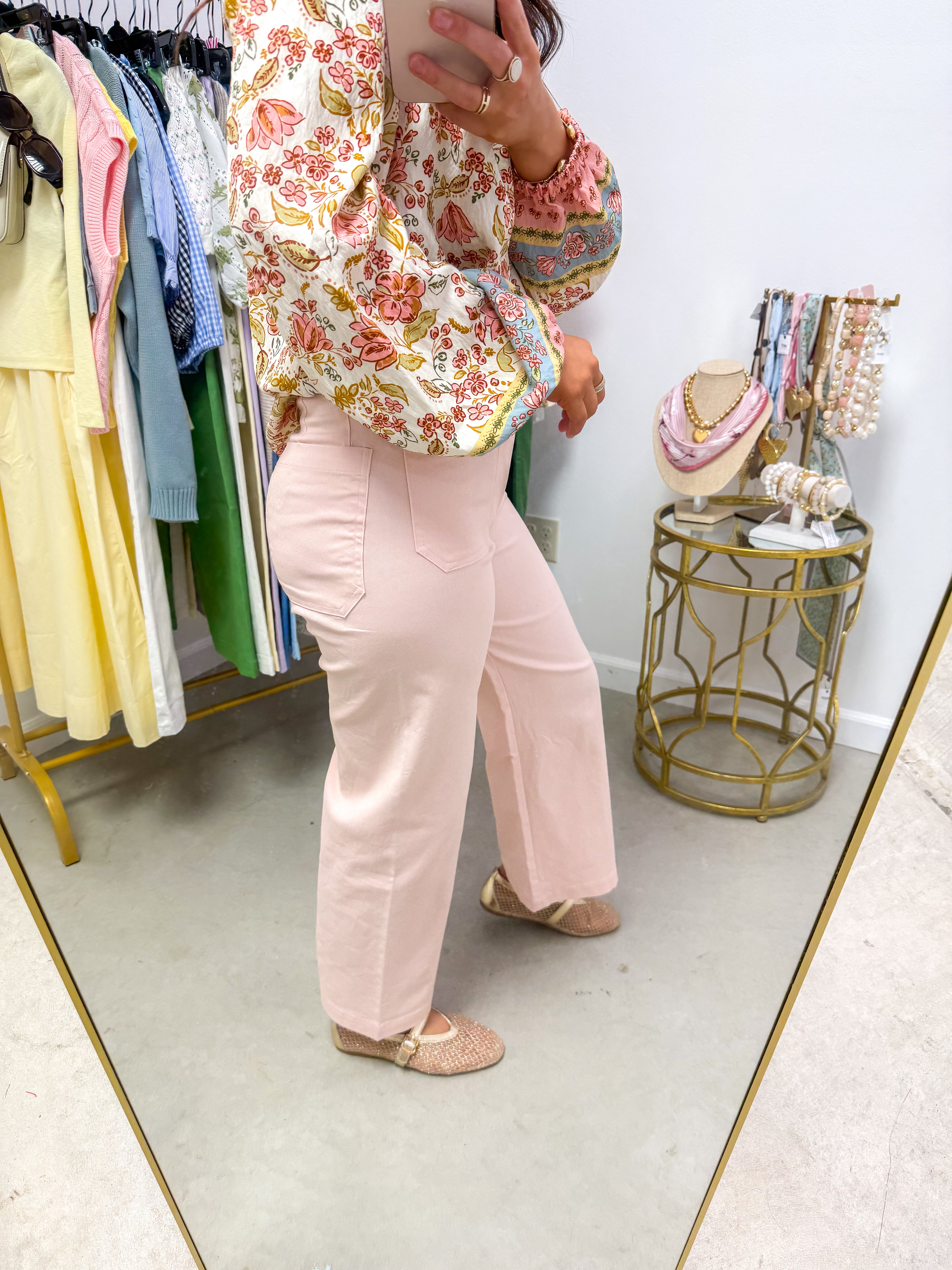 Tried & True Pink Jeans