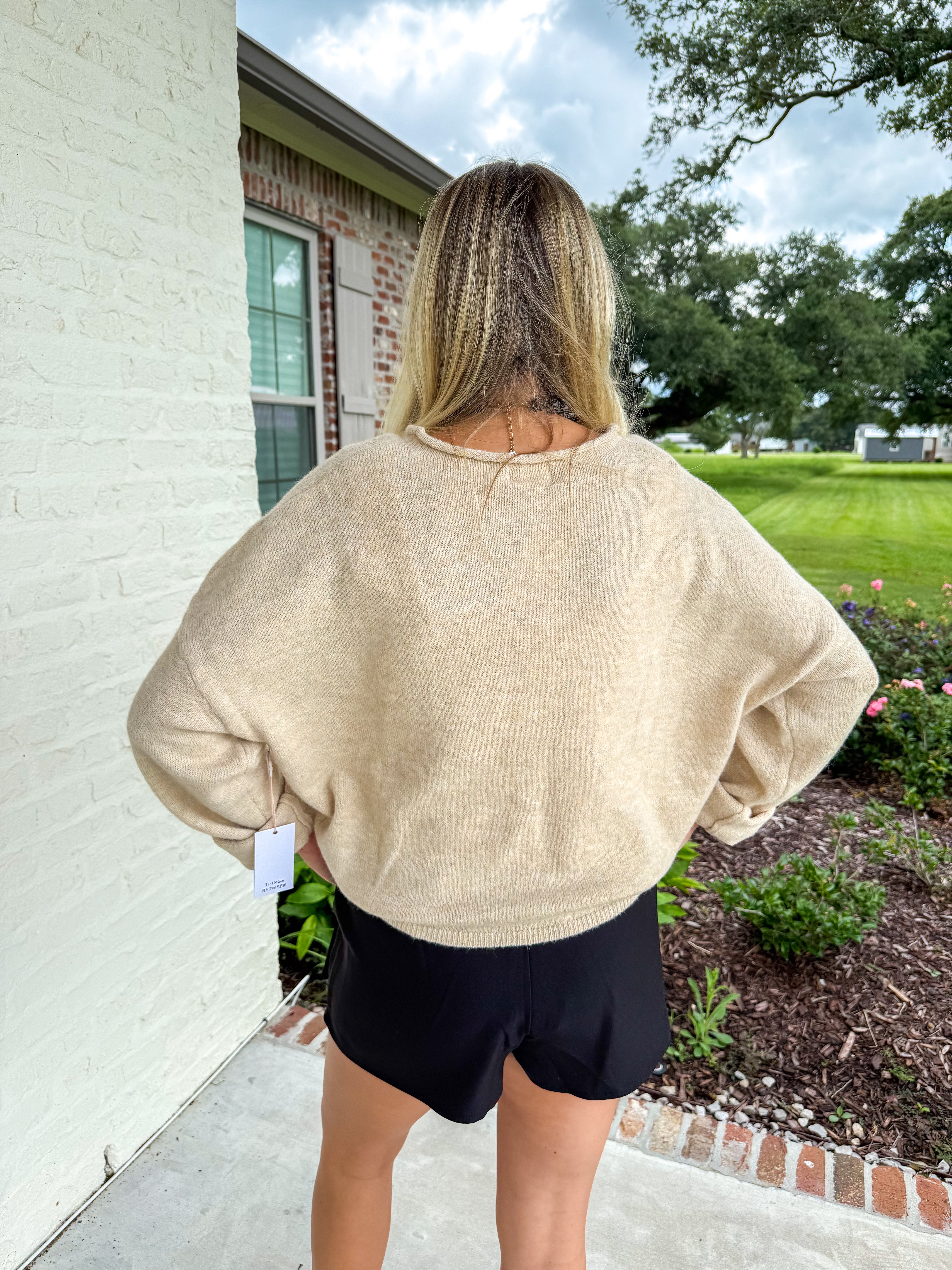 Piper Cardigan Natural