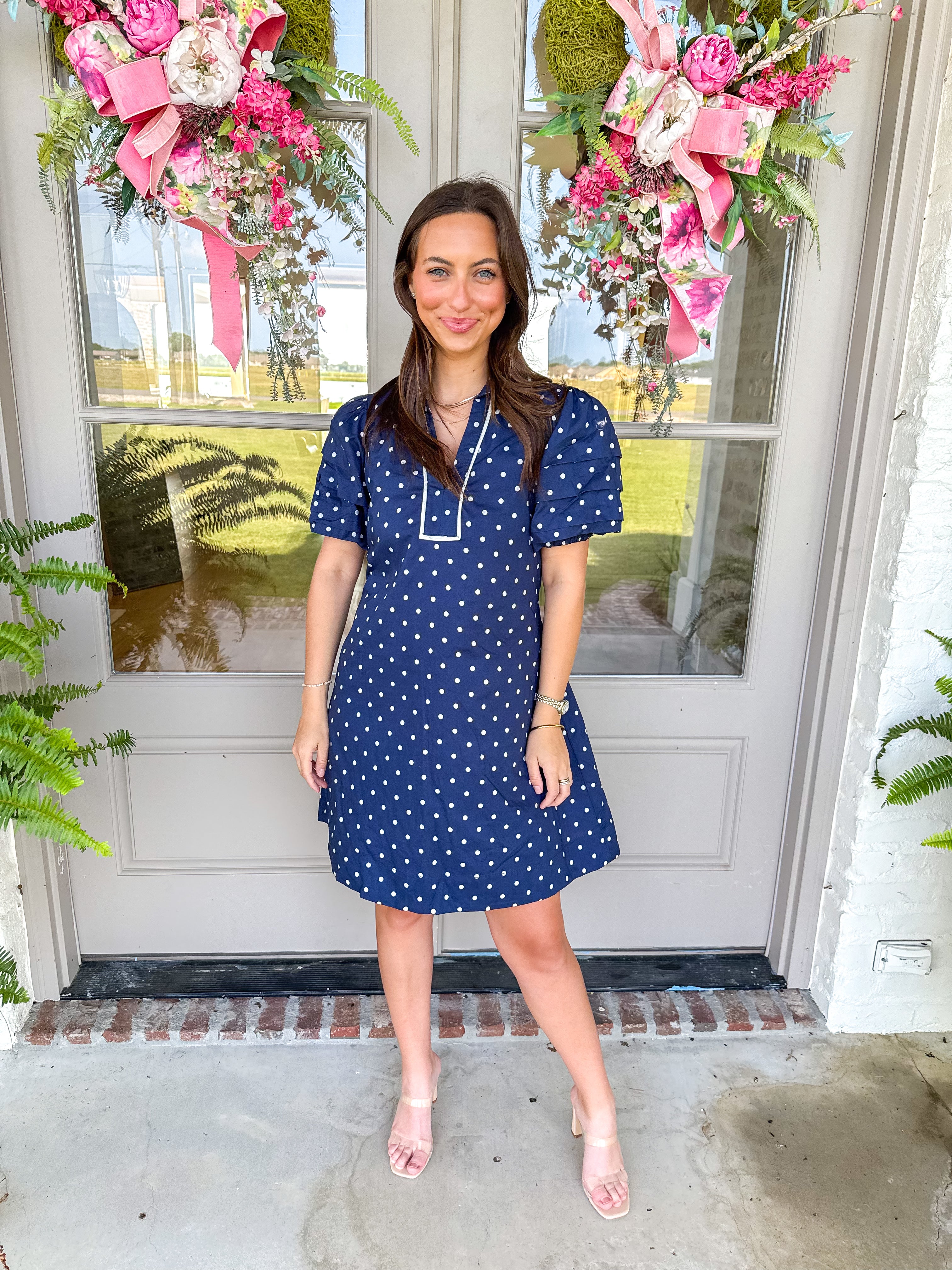 Darling Dot Navy Mini