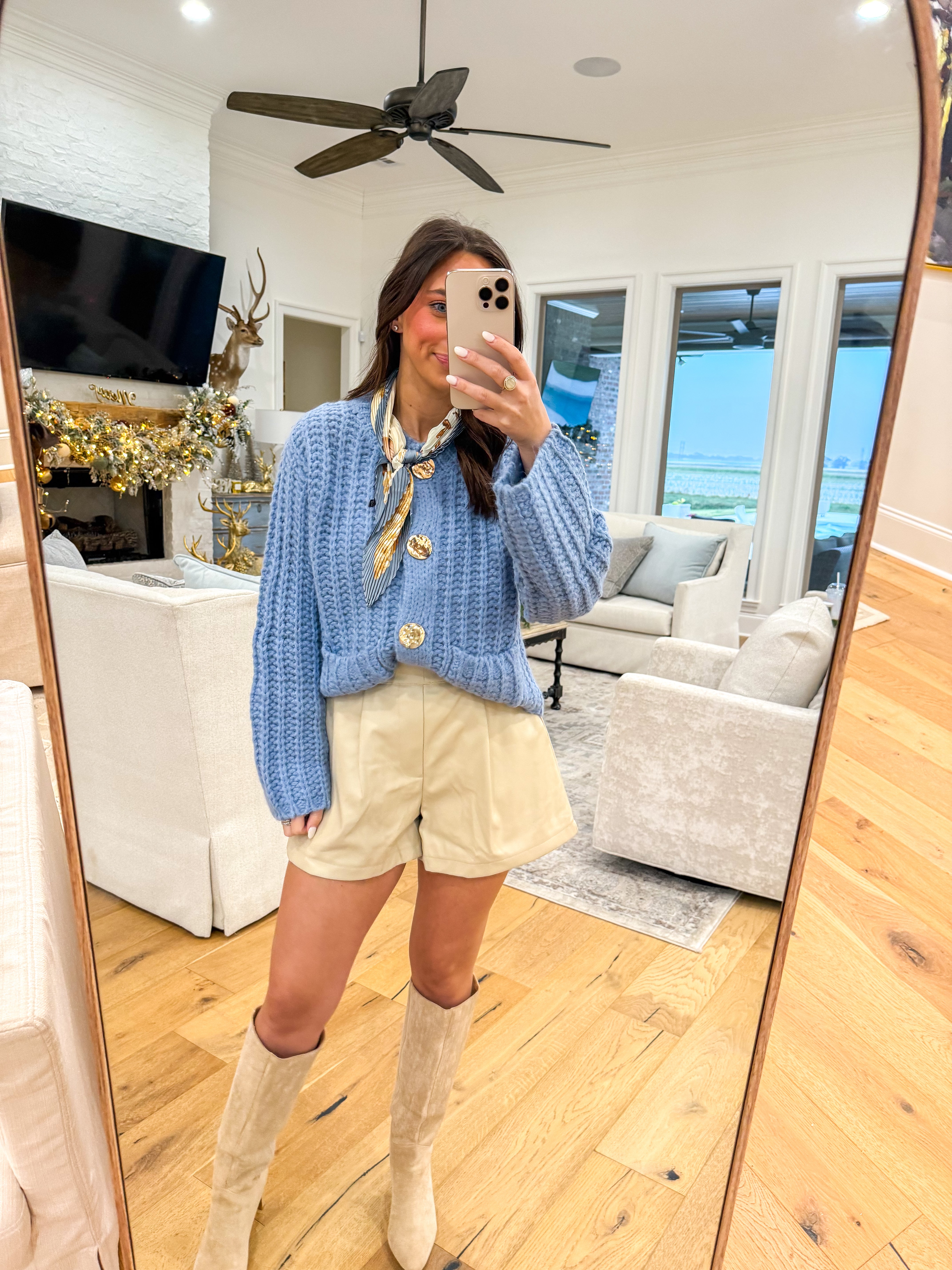 Periwinkle Chunky Sweater