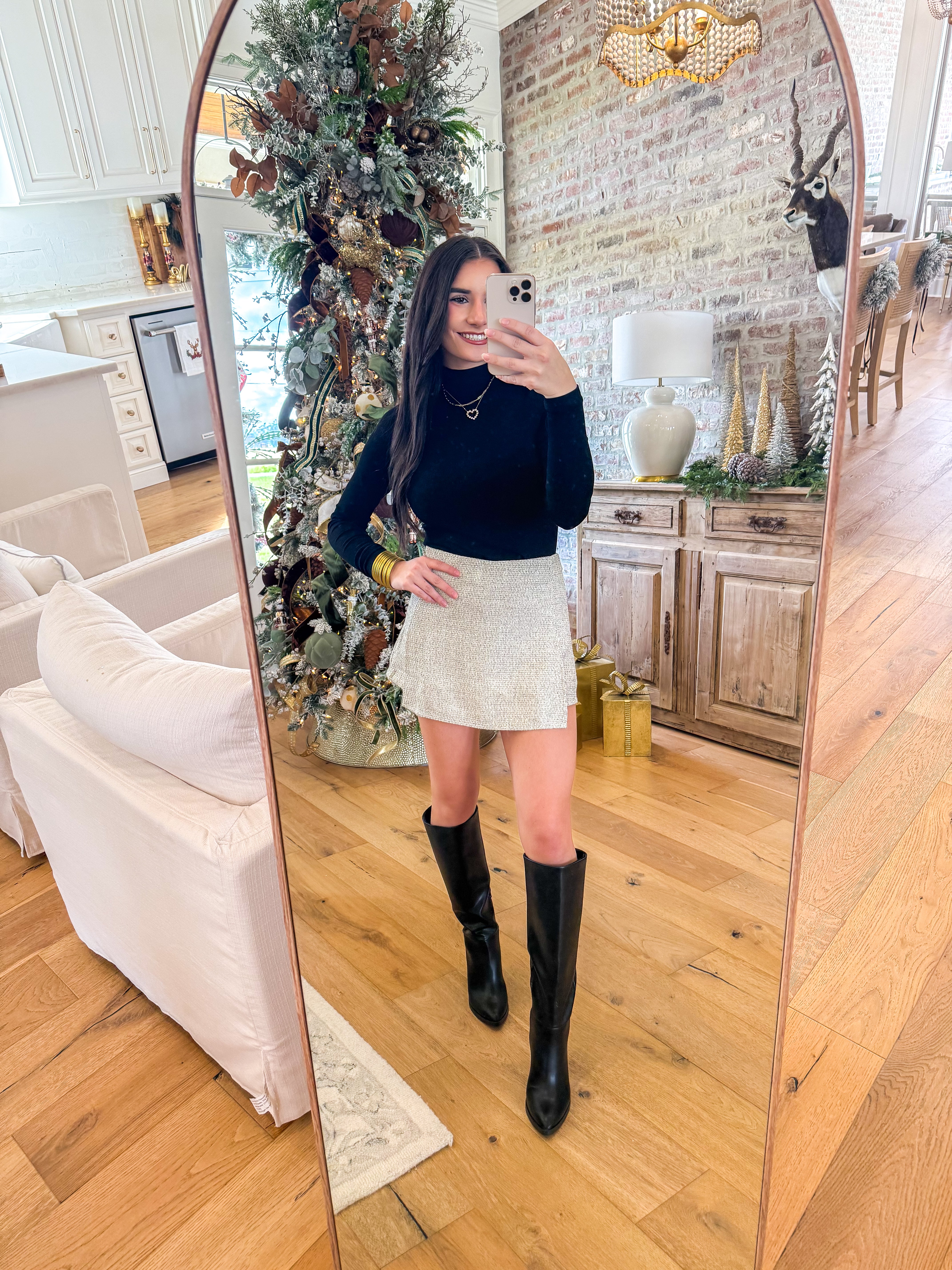 Ronan Knit Top Black