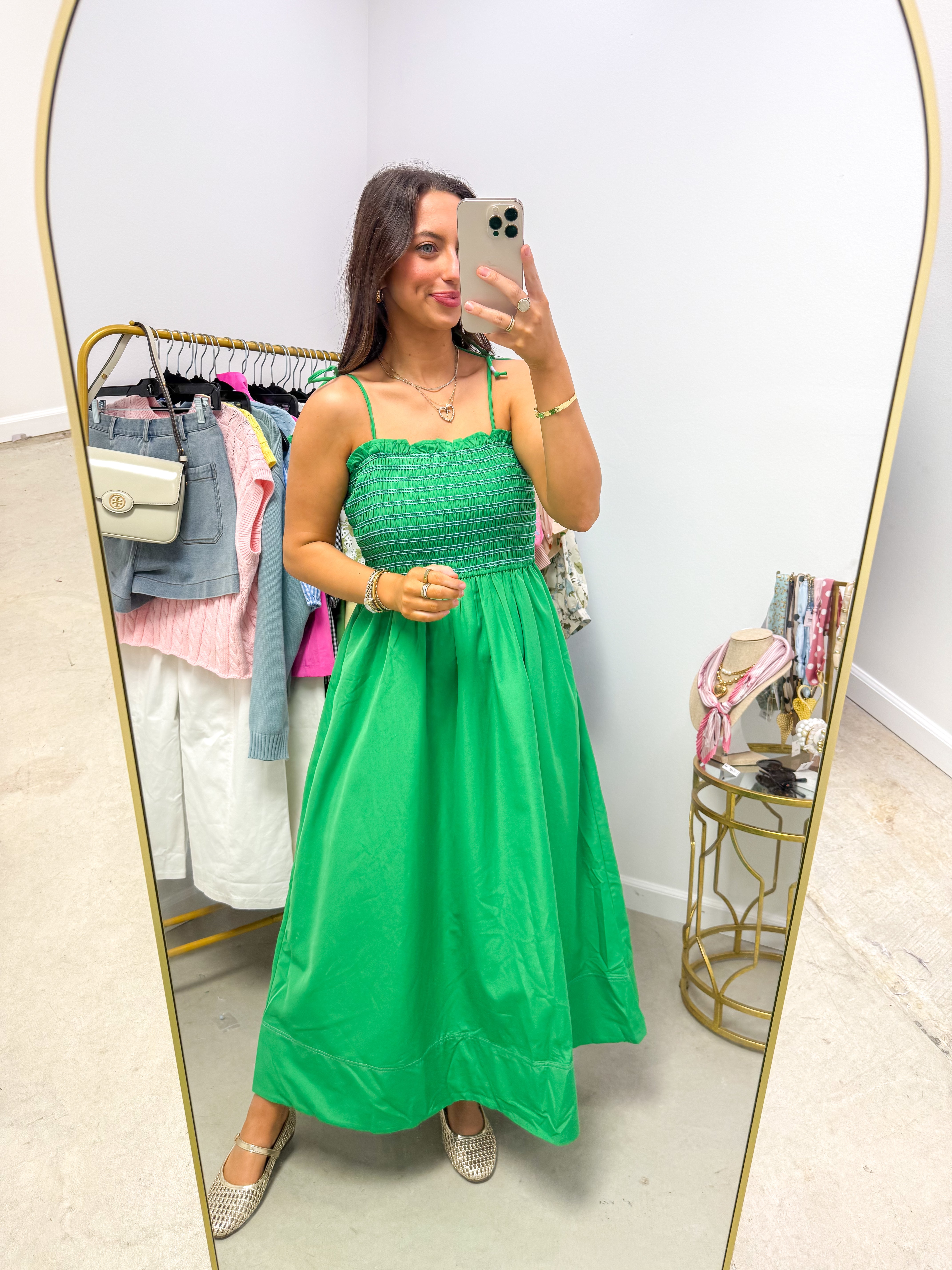 Hadley Green Dress