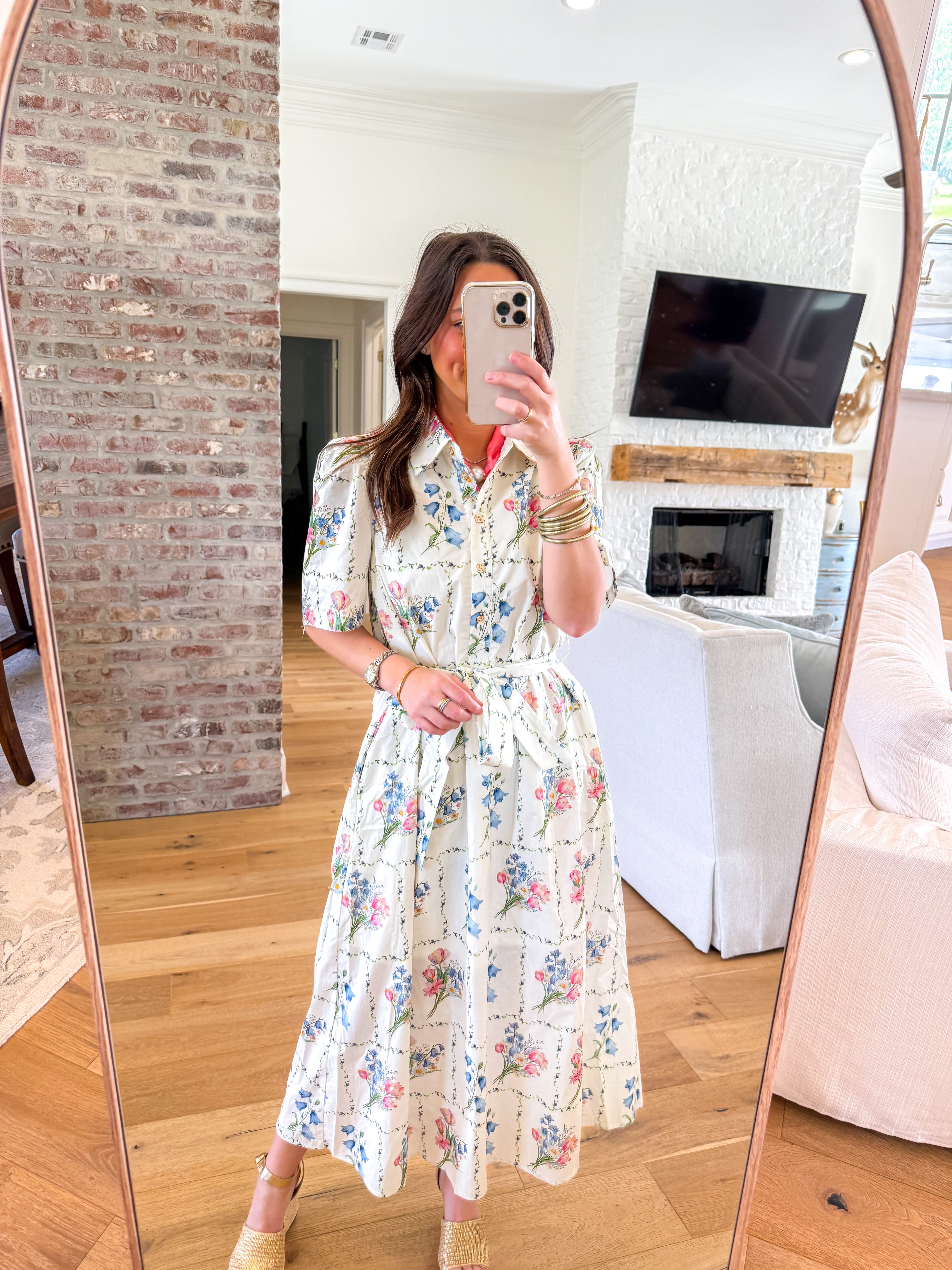 Garden Society Midi Dress