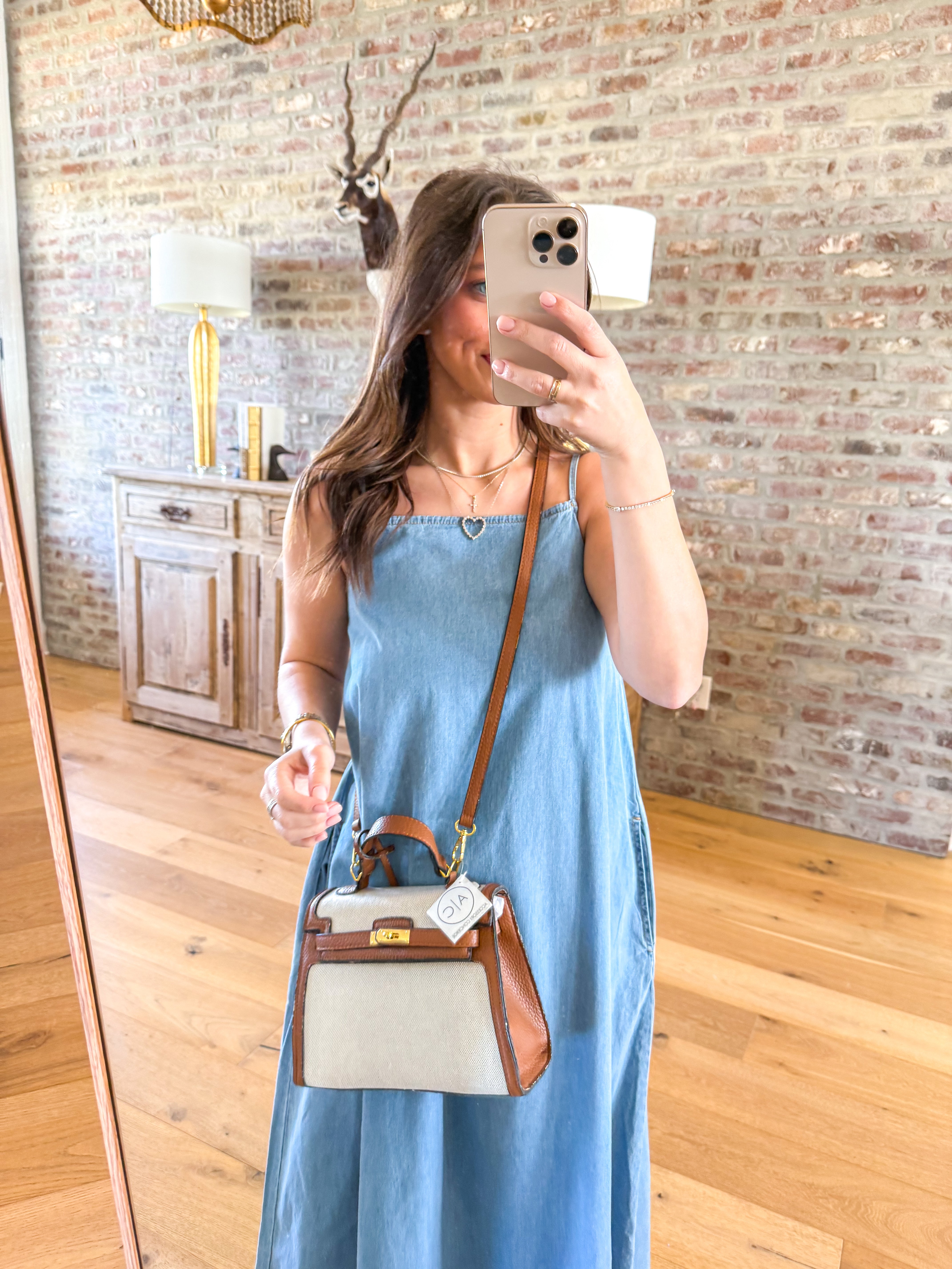 Chambray Denim Dreams Maxi