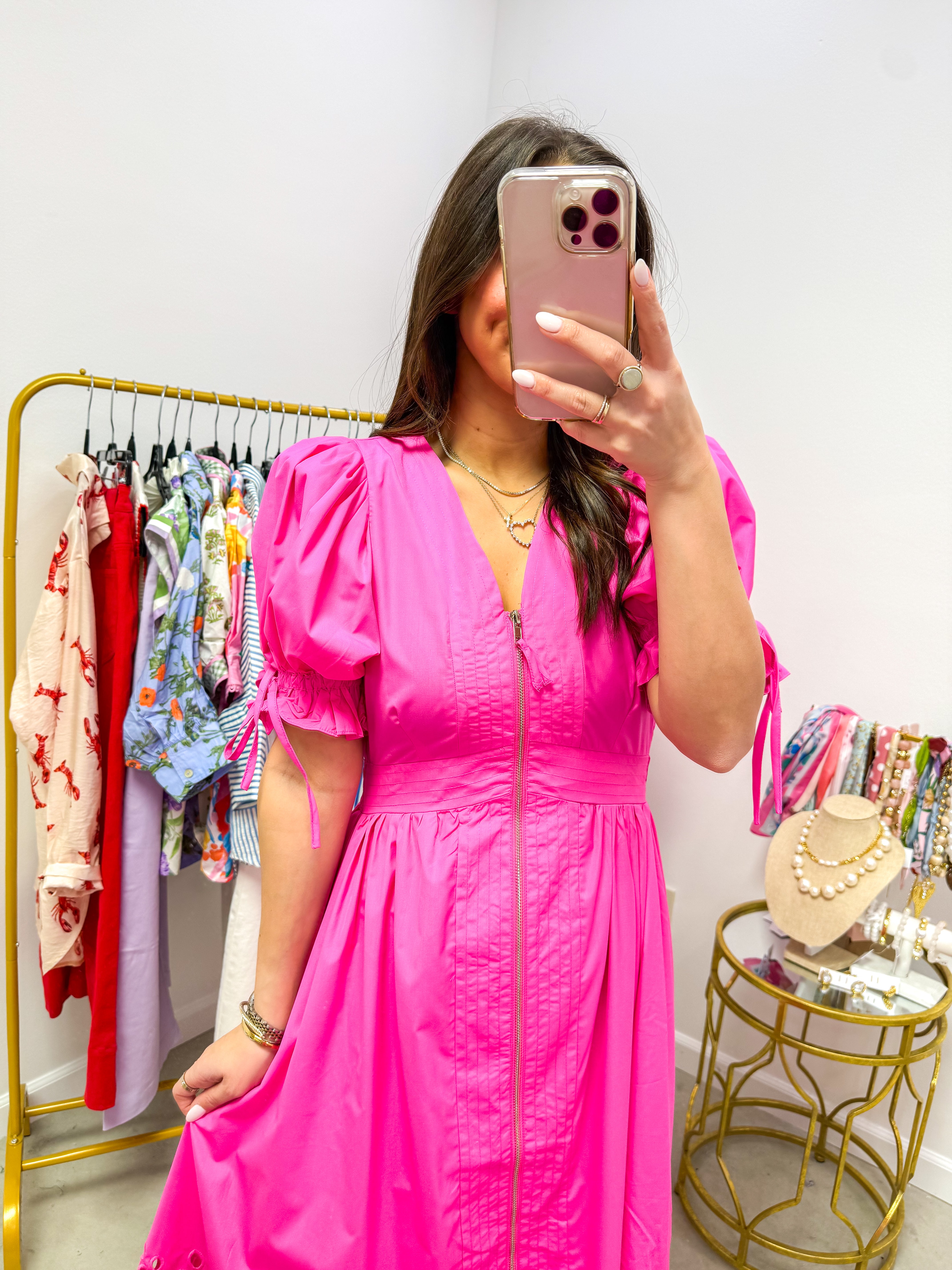 Everlasting Pink Midi