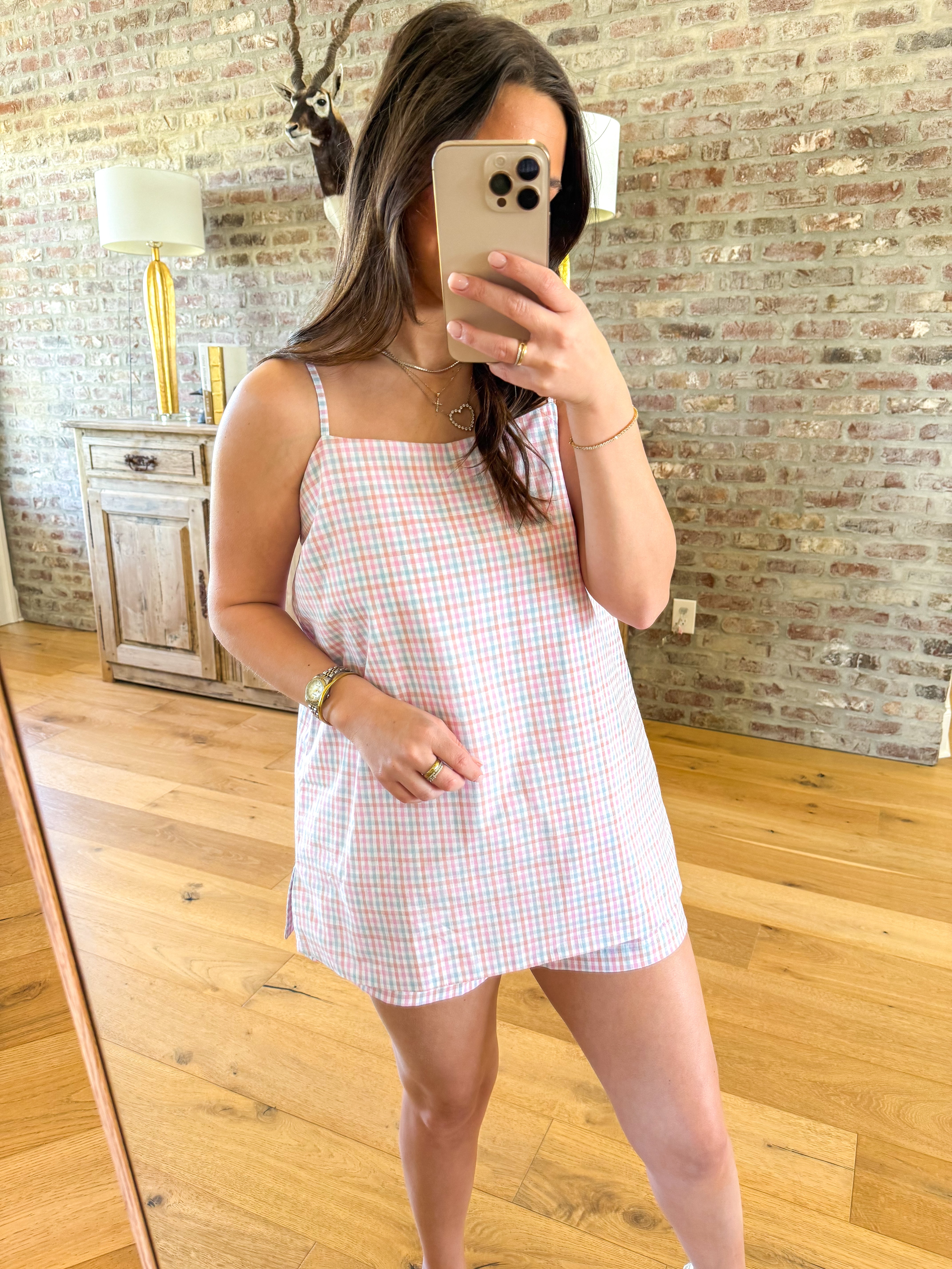 Sweet Dreams Gingham Set