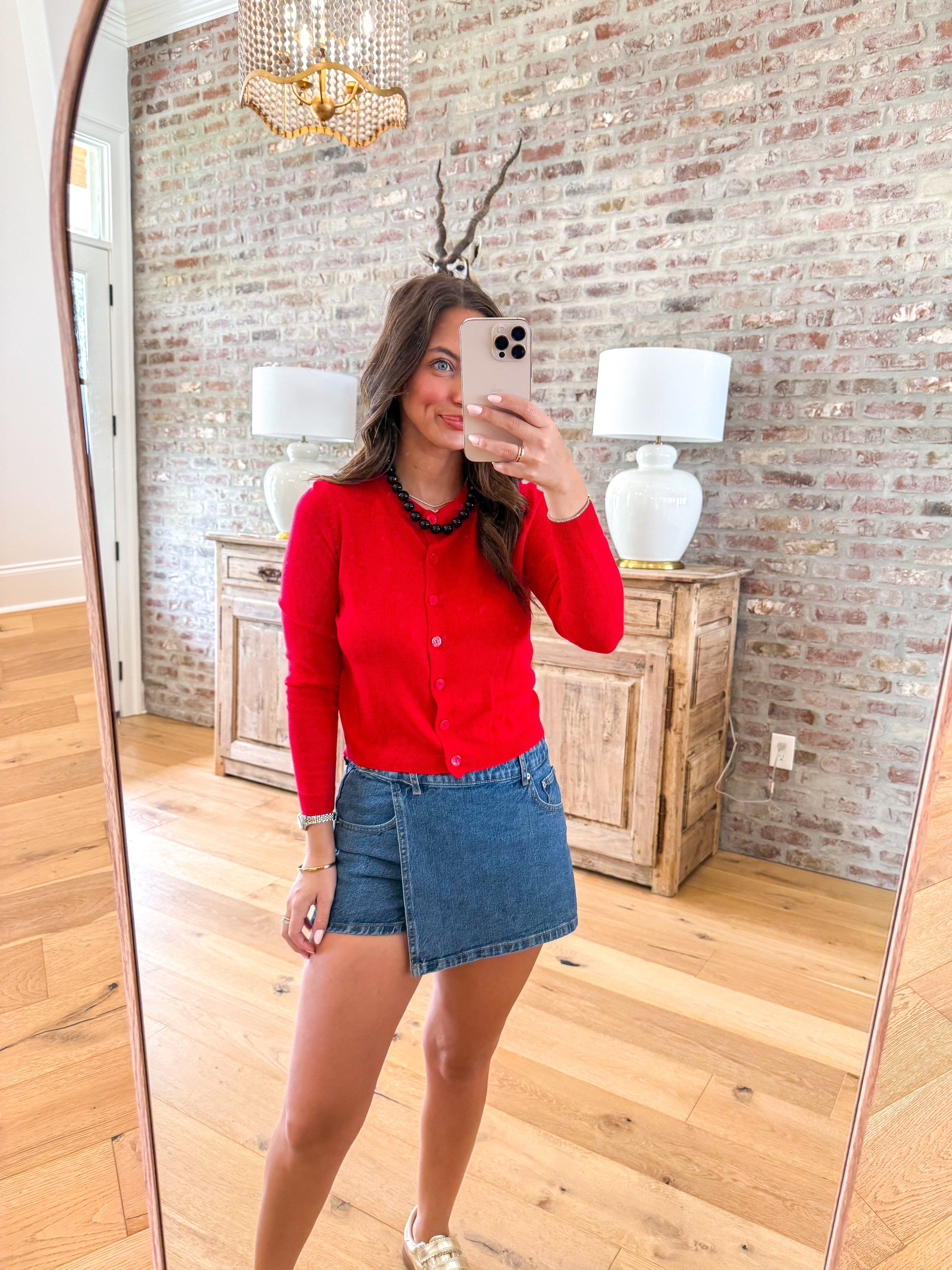 Brightin Skort Blue Heather
