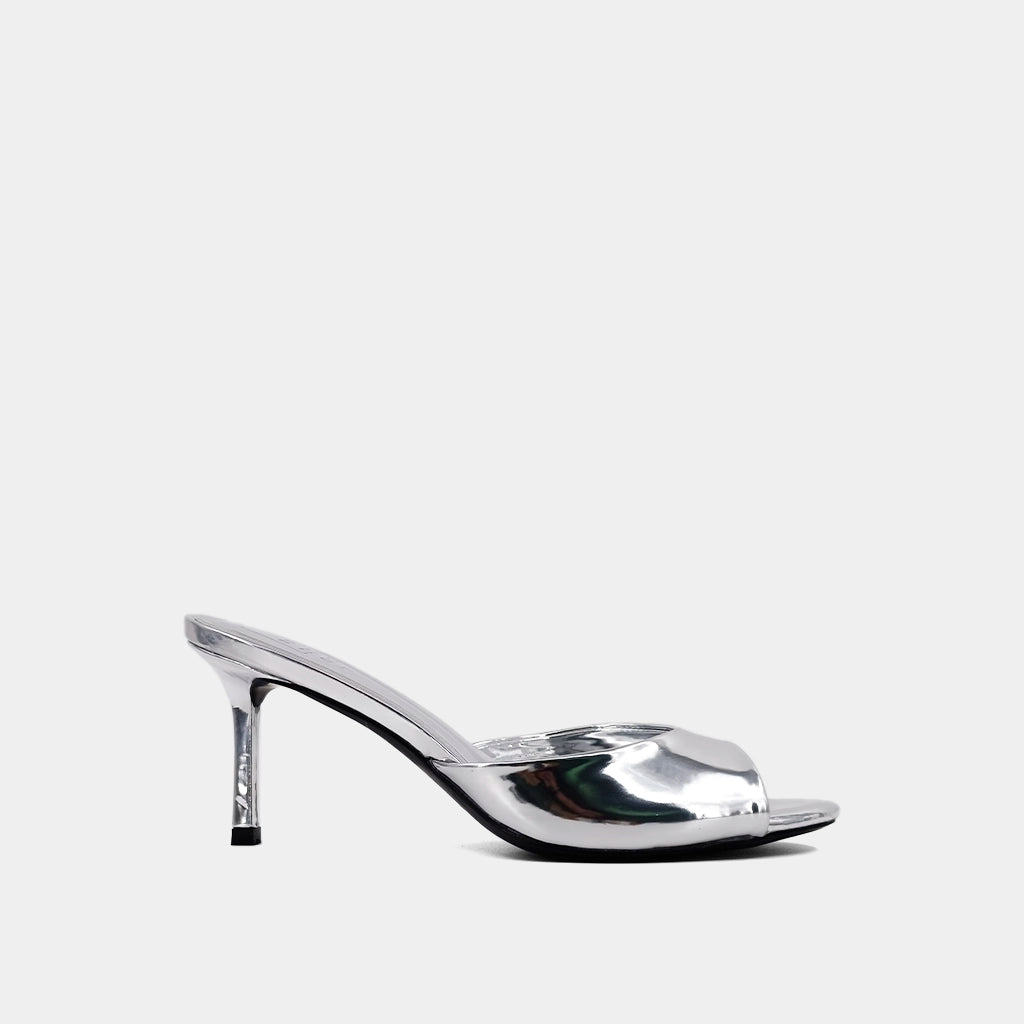 Elaine Silver Heel