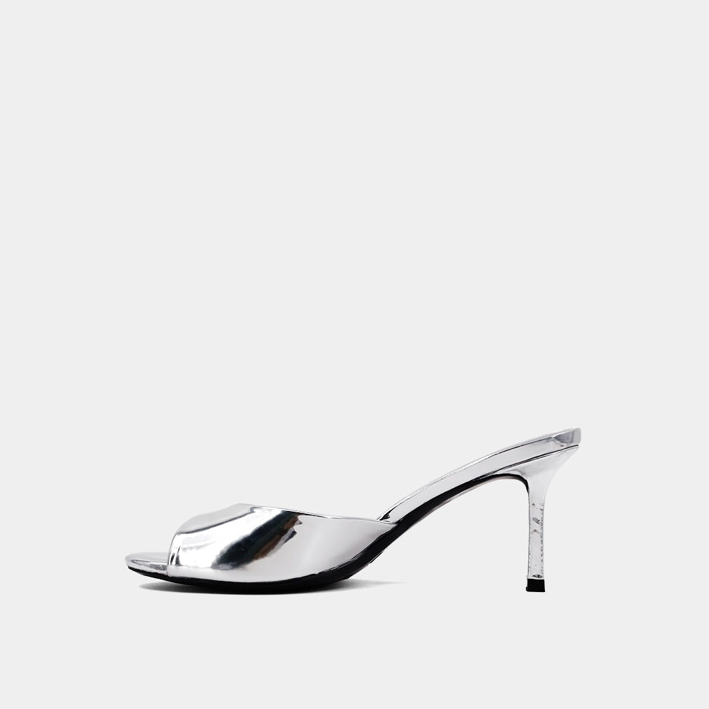 Elaine Silver Heel