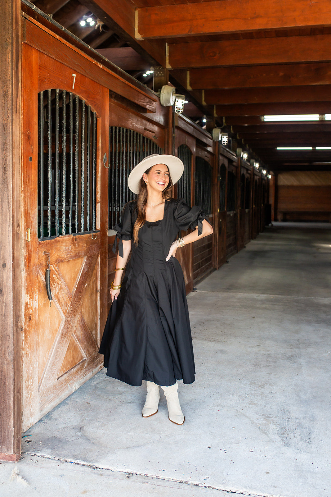 Almost Forever Black Dress