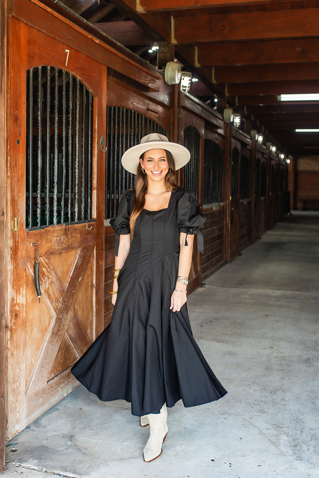 Almost Forever Black Dress