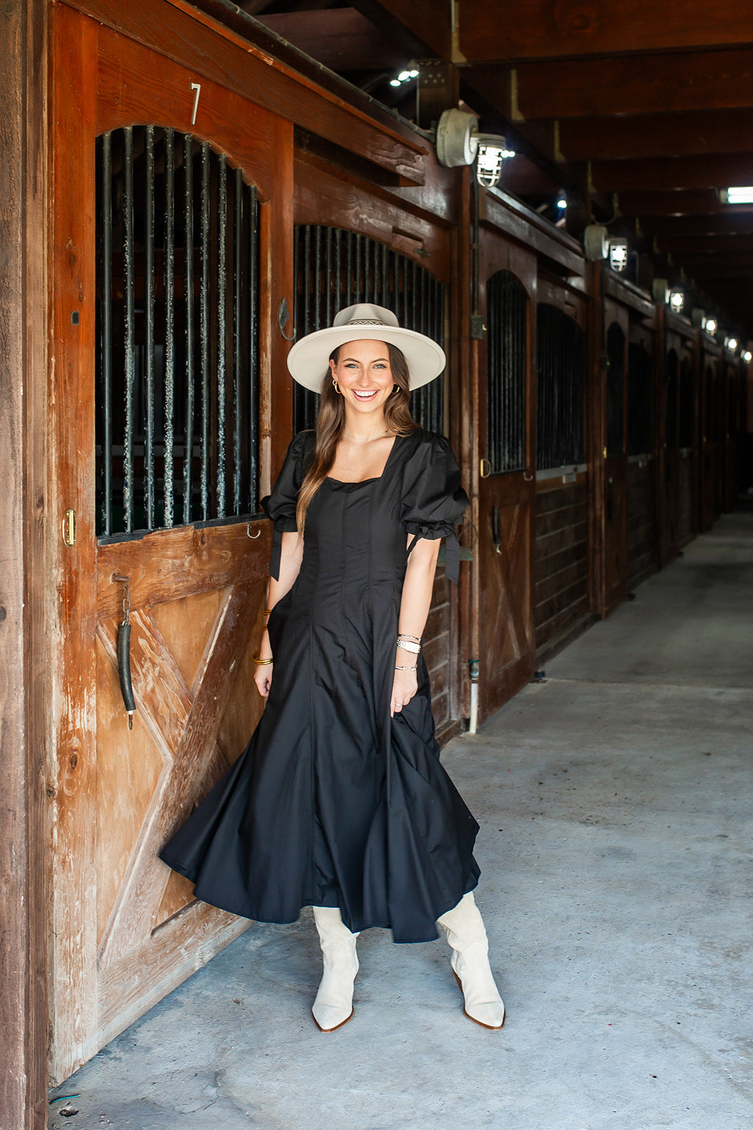 Almost Forever Black Dress